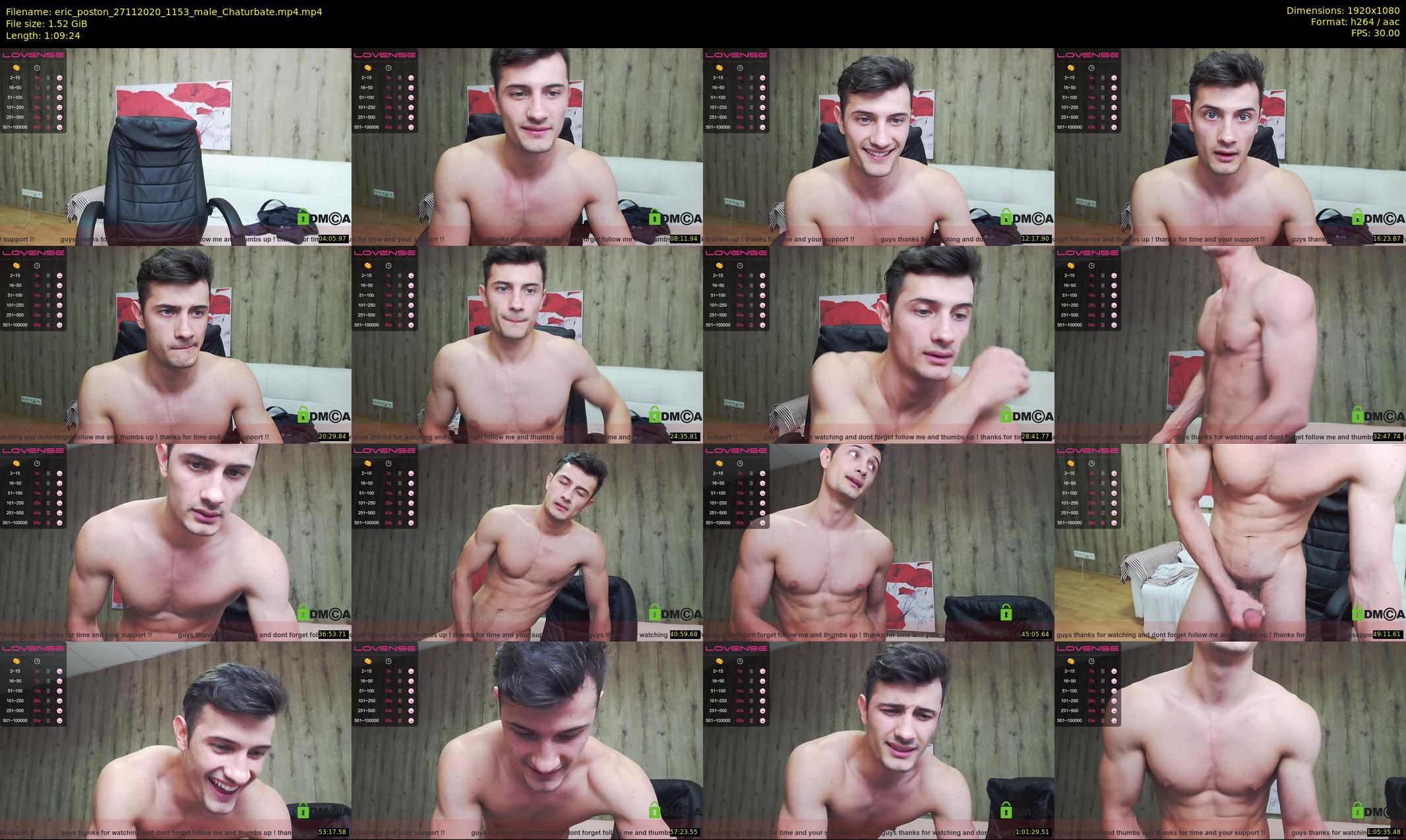 eric_poston — 70 minute Chaturbate male cam show recording, 1080p, Nov 27, 2020