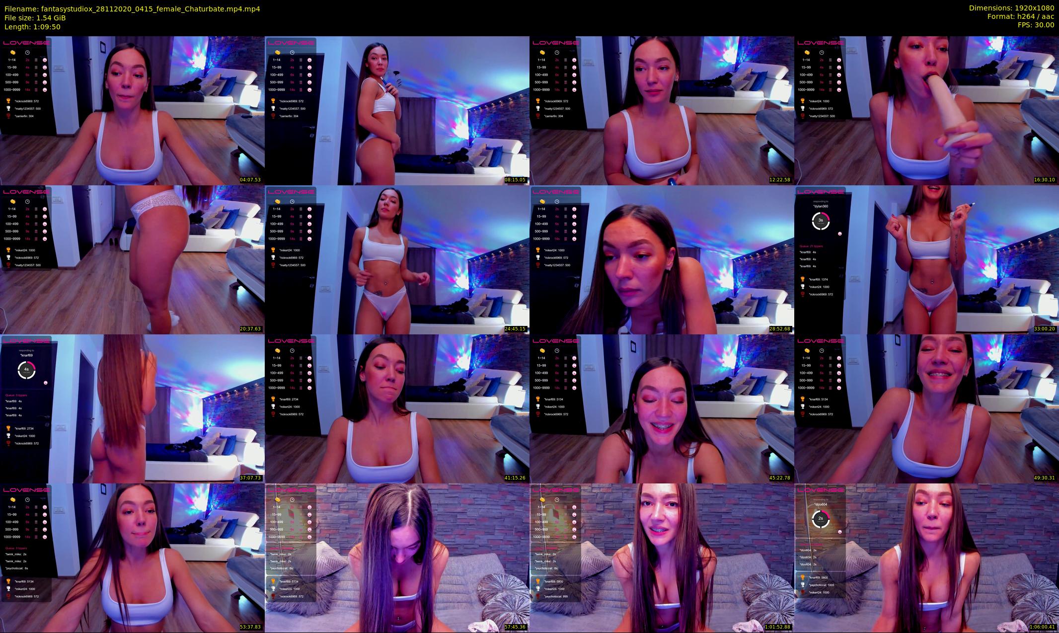 fantasystudiox — 70 minute Chaturbate female cam show recording, 1080p, Nov 28, 2020
