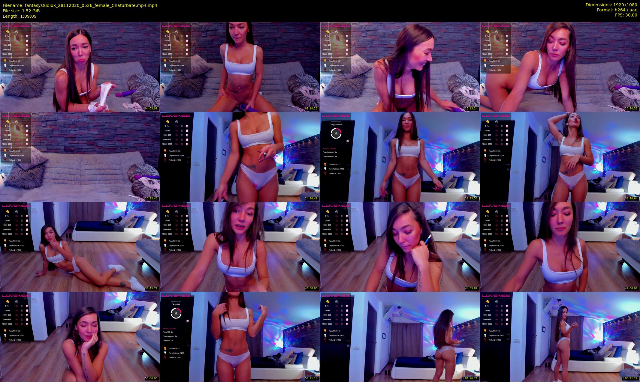 fantasystudiox — 70 minute Chaturbate female cam show recording, 1080p, Nov 28, 2020