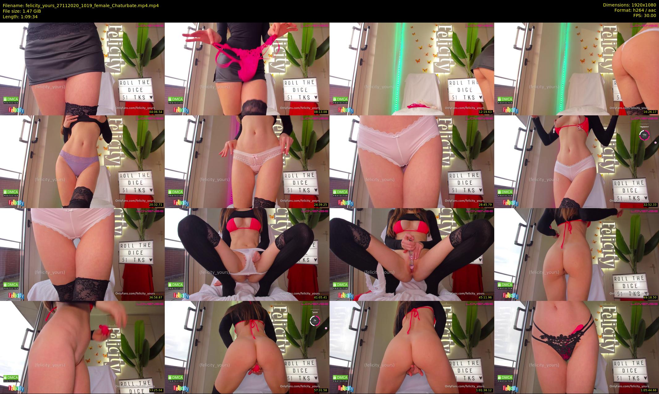 felicity_yours — 70 minute Chaturbate female cam show recording, 1080p, Nov 27, 2020