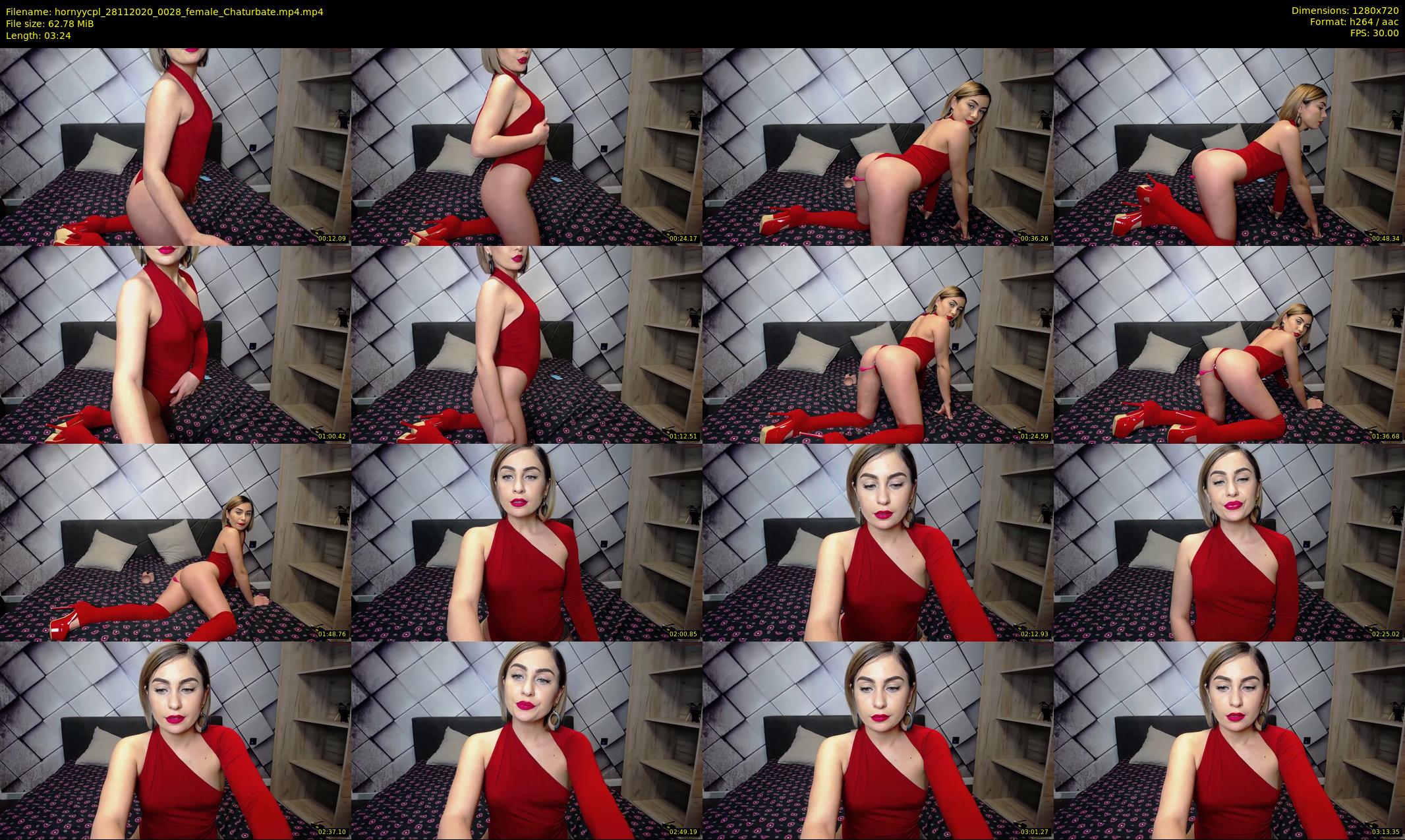 hornyycpl — 4 minute Chaturbate couple cam show recording, 720p, Nov 28, 2020