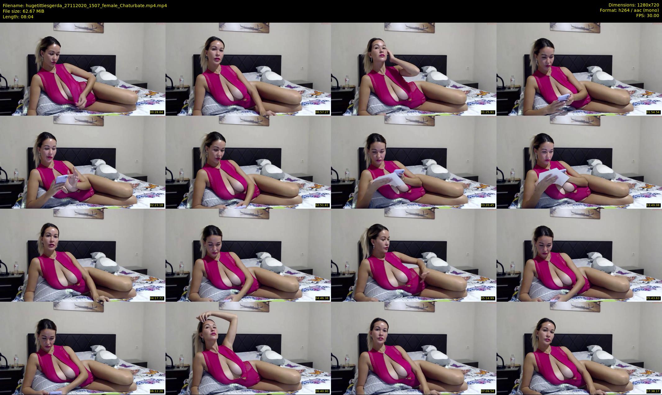 hugetittiesgerda — 9 minute Chaturbate female cam show recording, 720p, Nov 27, 2020