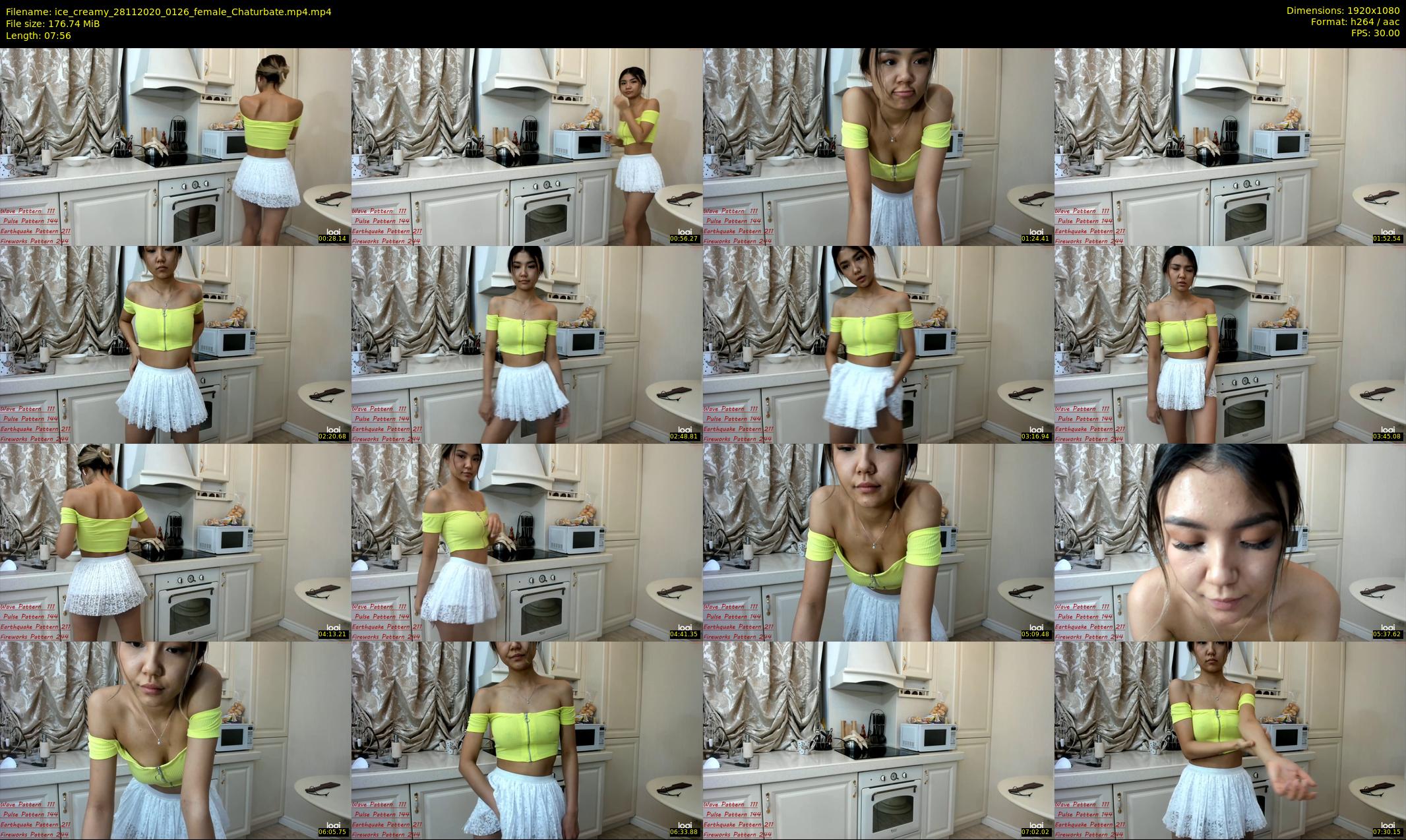 ice_creamy — 8 minute Chaturbate female cam show recording, 1080p, Nov 28, 2020