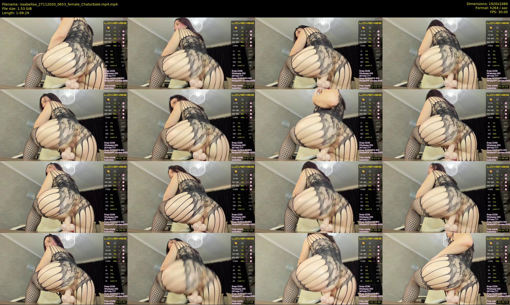 issabellaa — 70 minute Chaturbate female cam show recording, 1080p, Nov 27, 2020