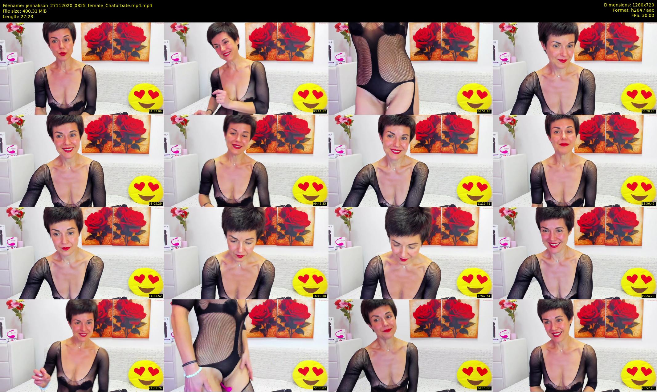 jennalison — 28 minute Chaturbate female cam show recording, 720p, Nov 27, 2020