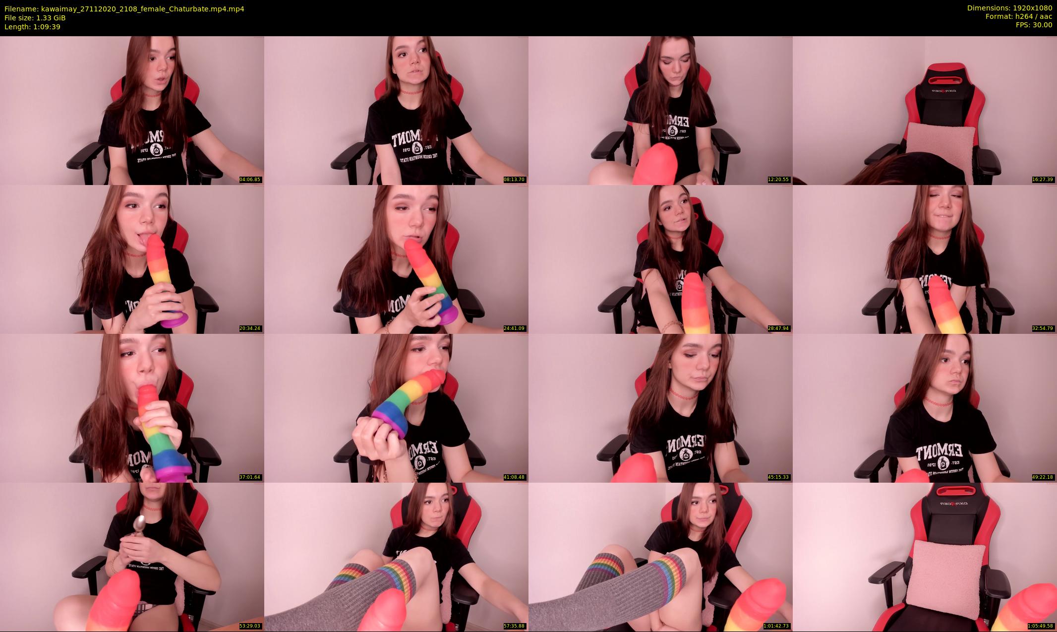 kawaimay — 70 minute Chaturbate female cam show recording, 1080p, Nov 27, 2020