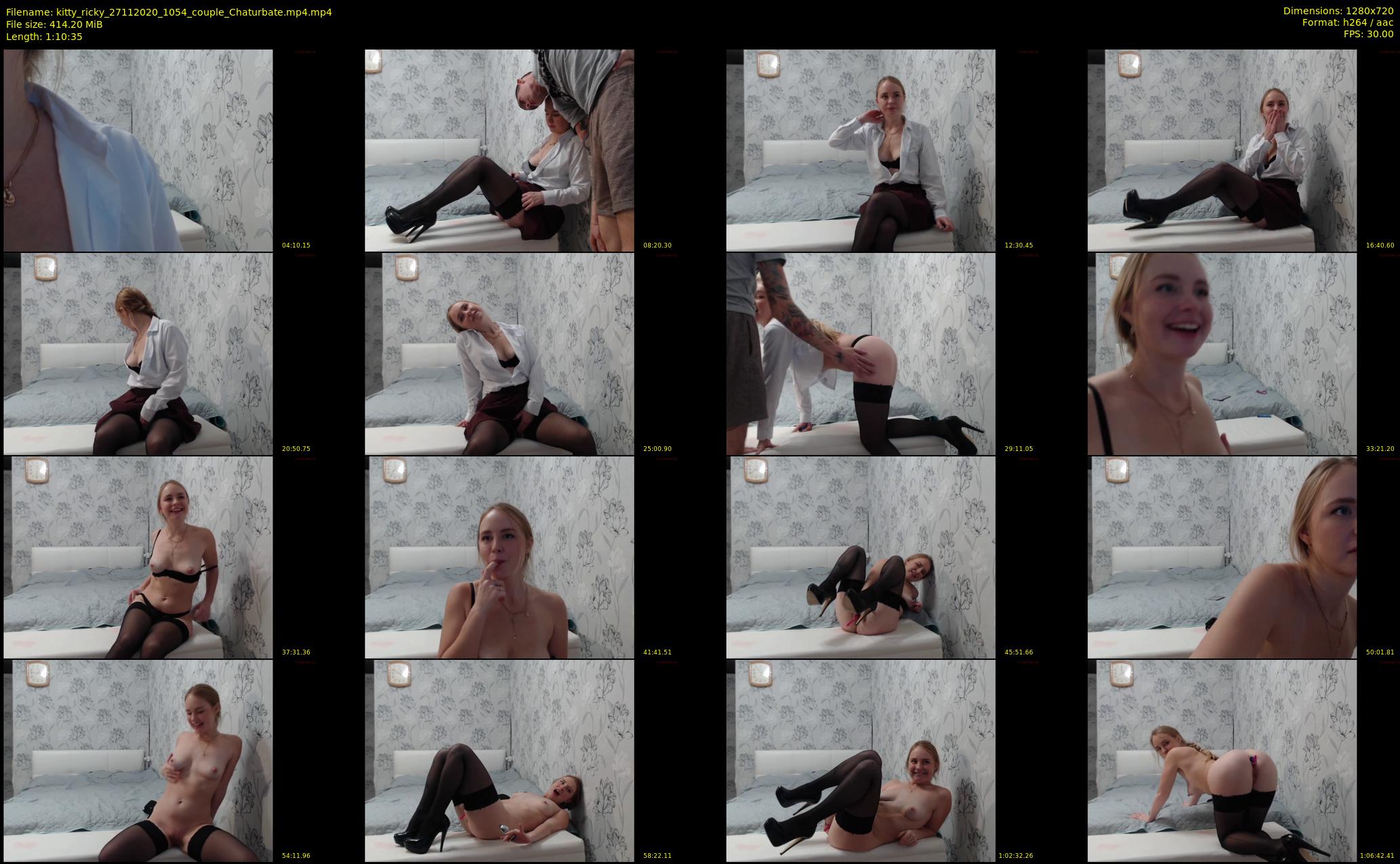 kitty_ricky — 71 minute Chaturbate couple cam show recording, 720p, Nov 27, 2020