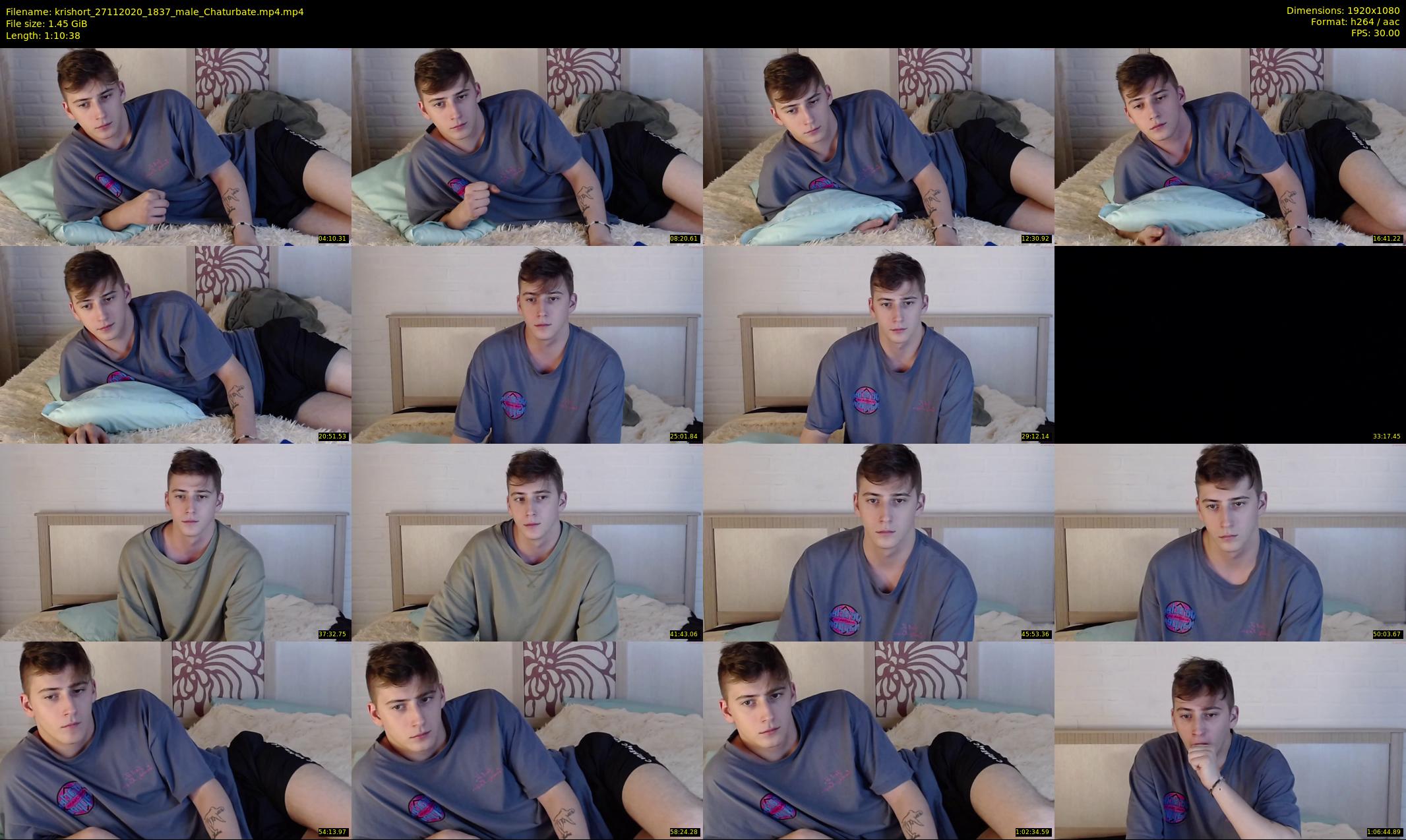 krishort — 71 minute Chaturbate male cam show recording, 1080p, Nov 27, 2020