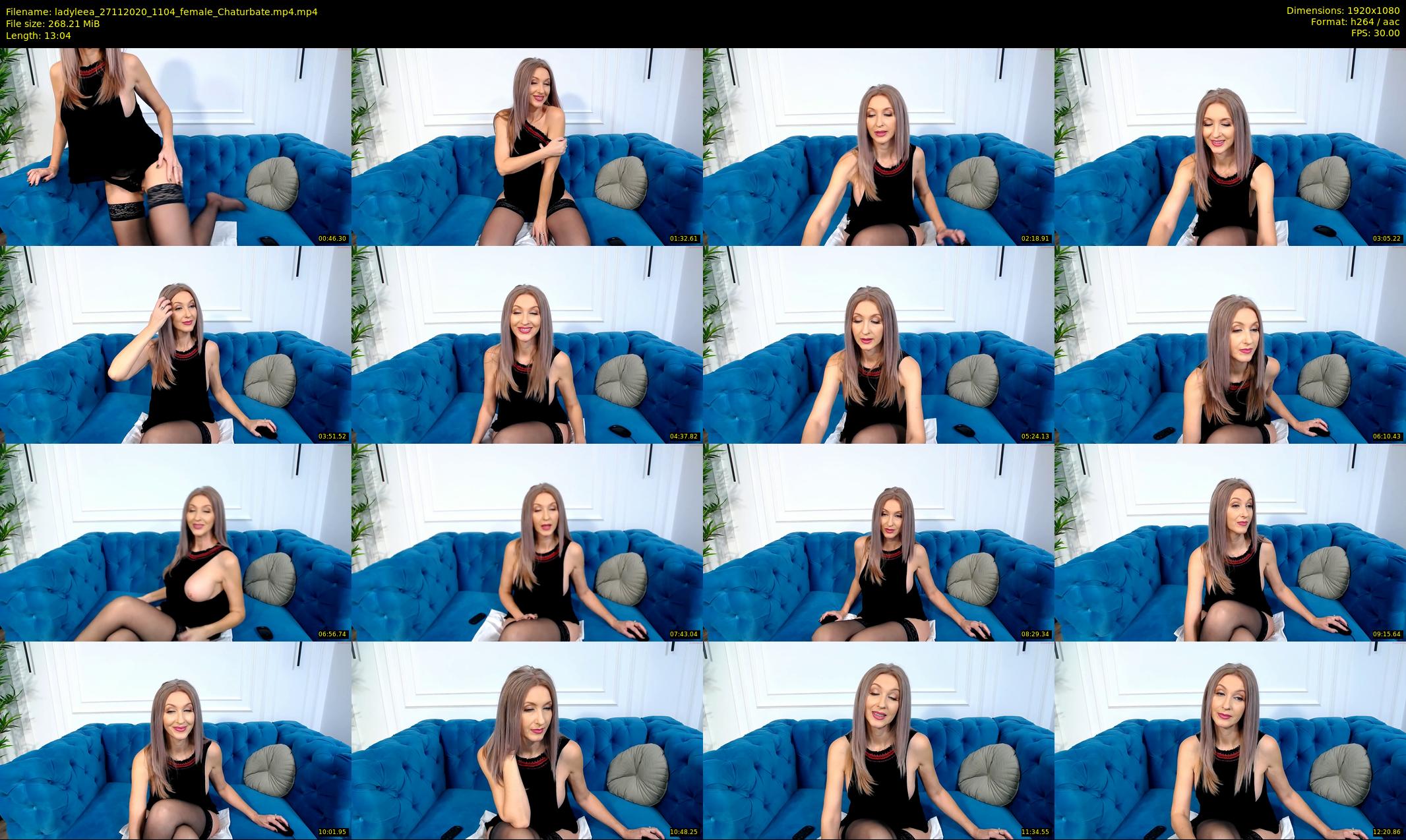 ladyleea — 14 minute Chaturbate female cam show recording, 1080p, Nov 27, 2020
