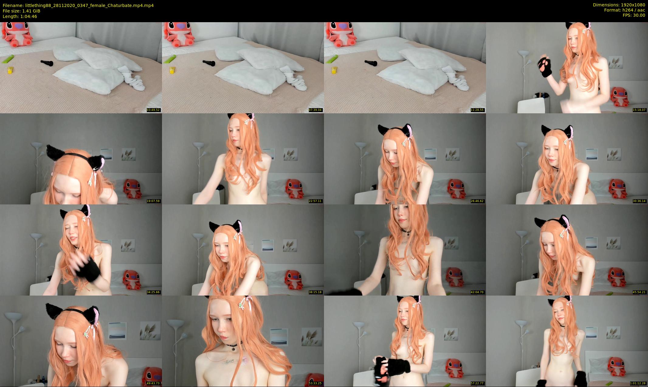 littlething88 — 65 minute Chaturbate female cam show recording, 1080p, Nov 28, 2020