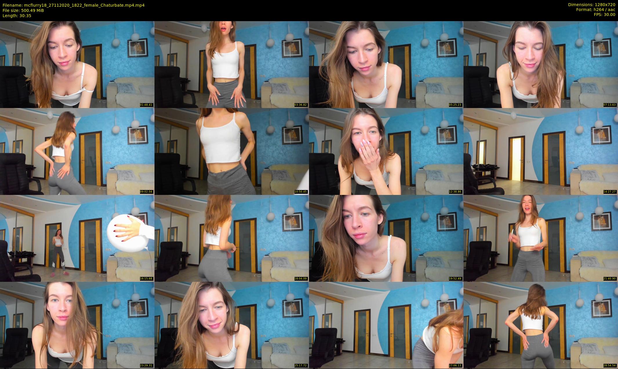 mcflurry18 — 31 minute Chaturbate female cam show recording, 720p, Nov 27, 2020