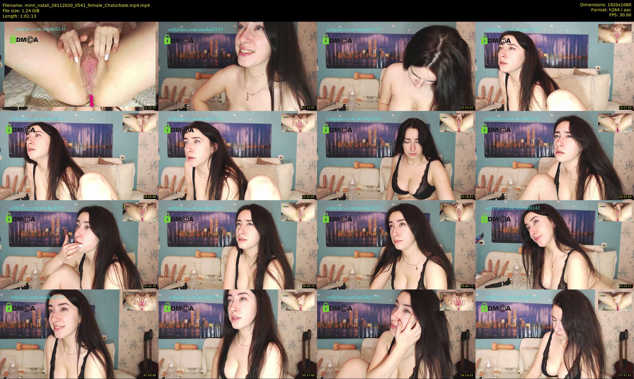 mimi_natali — 62 minute Chaturbate female cam show recording, 1080p, Nov 28, 2020