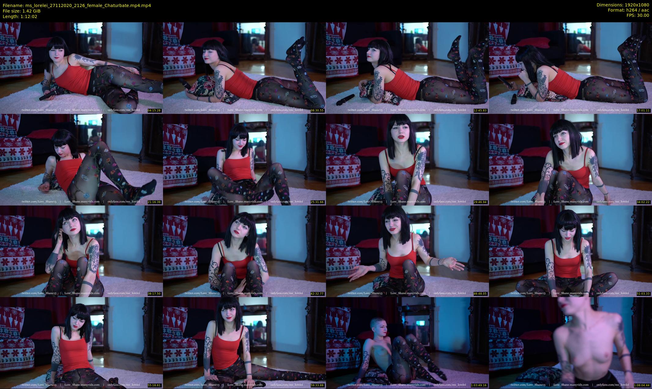 ms_lorelei — 73 minute Chaturbate female cam show recording, 1080p, Nov 27, 2020