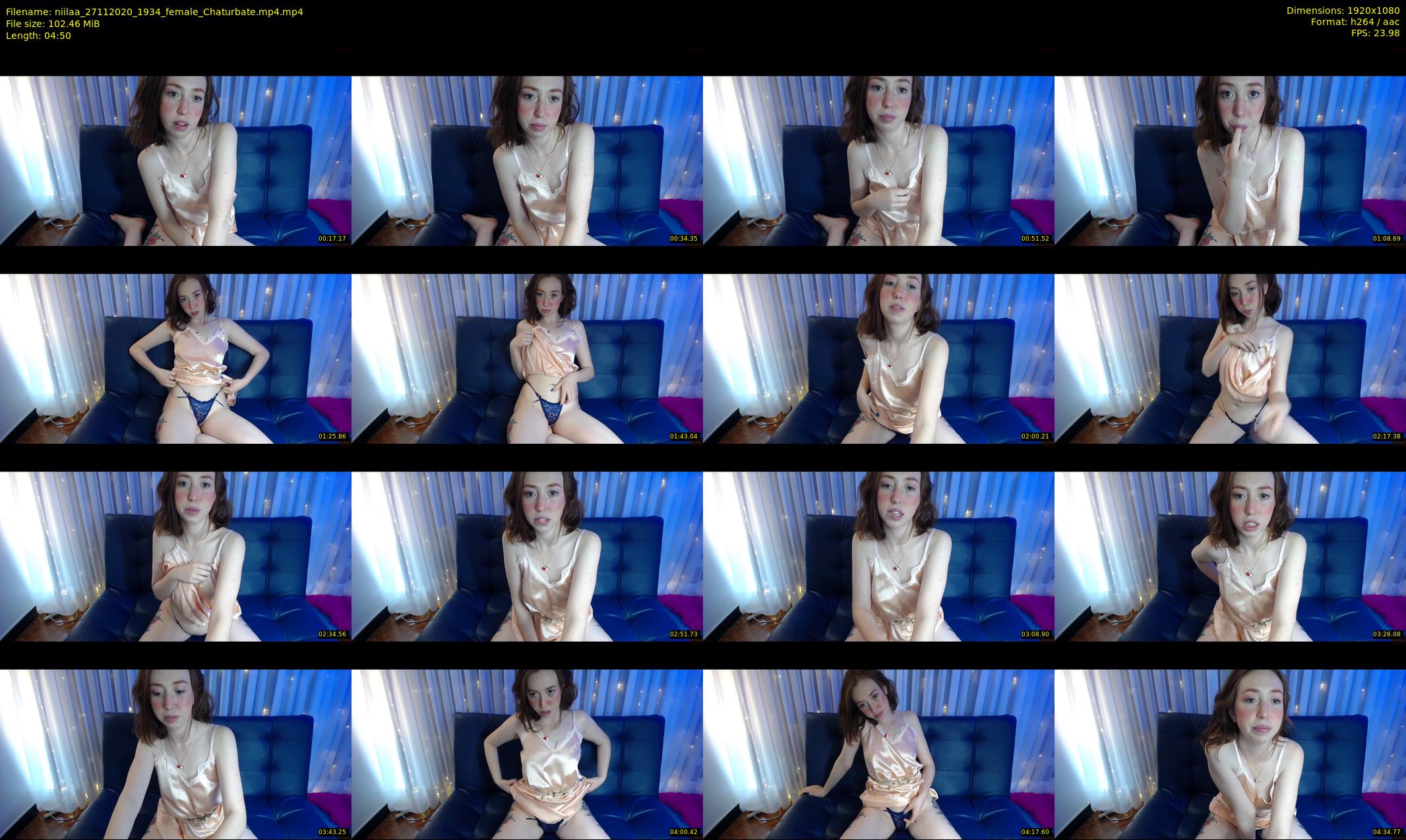 niilaa — 5 minute Chaturbate female cam show recording, 1080p, Nov 27, 2020