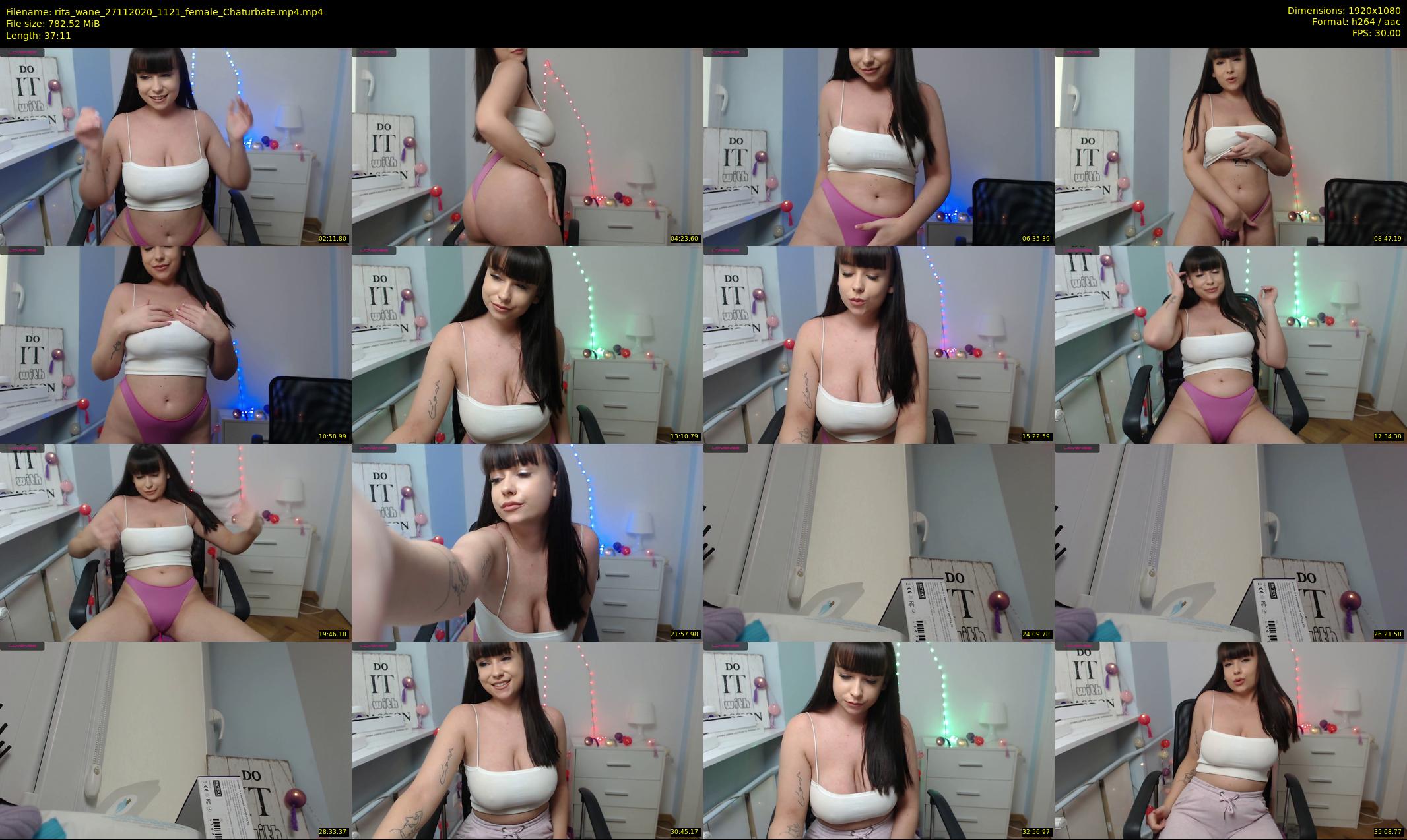 rita_wane — 38 minute Chaturbate female cam show recording, 1080p, Nov 27, 2020