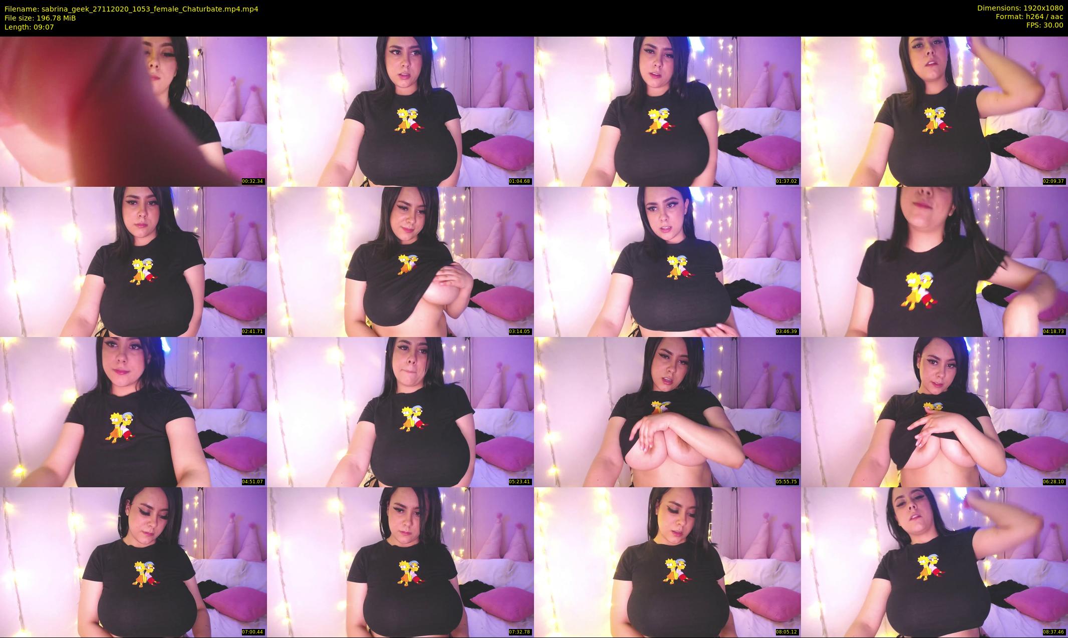 sabrina_geek — 10 minute Chaturbate female cam show recording, 1080p, Nov 27, 2020
