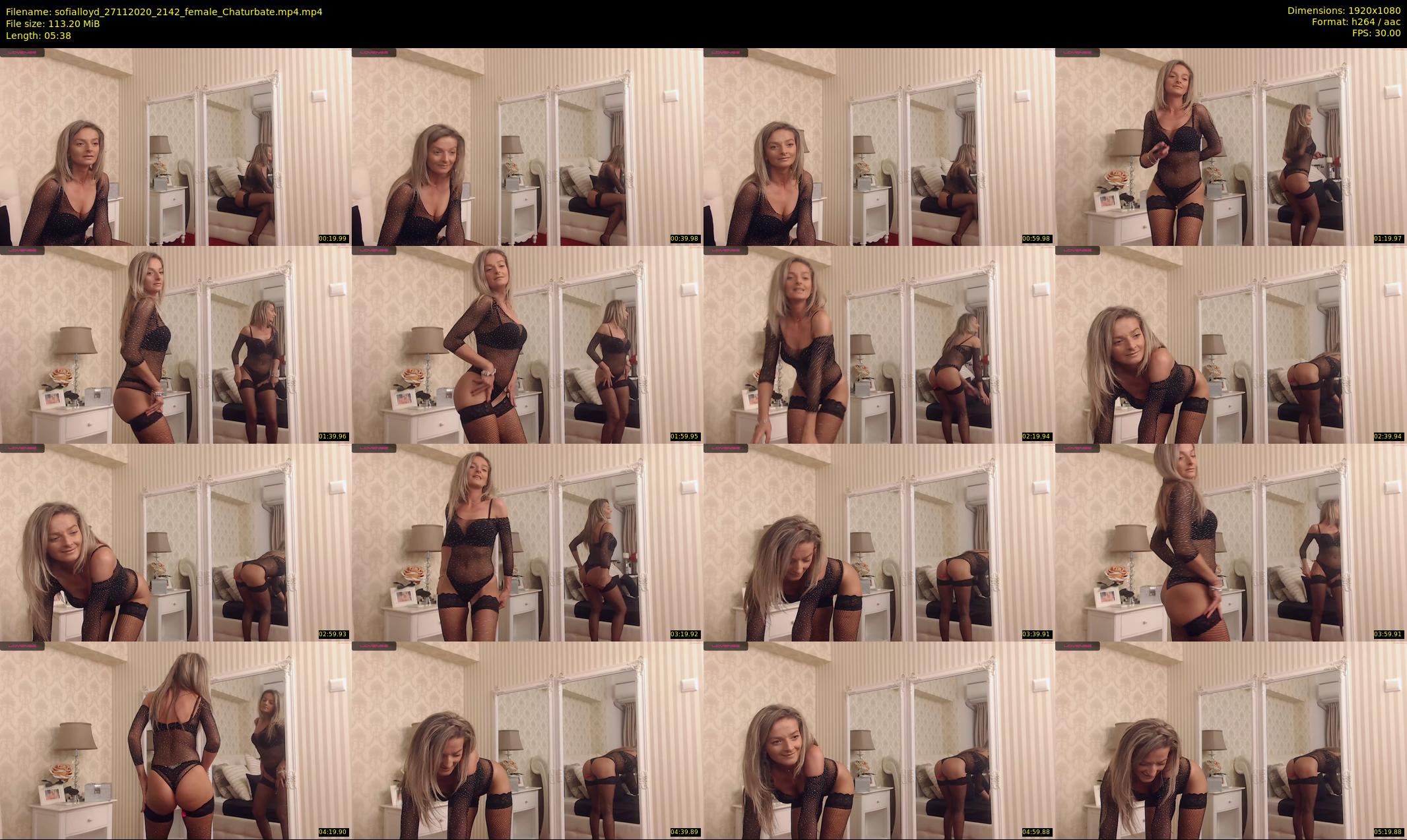 sofialloyd — 6 minute Chaturbate female cam show recording, 1080p, Nov 27, 2020