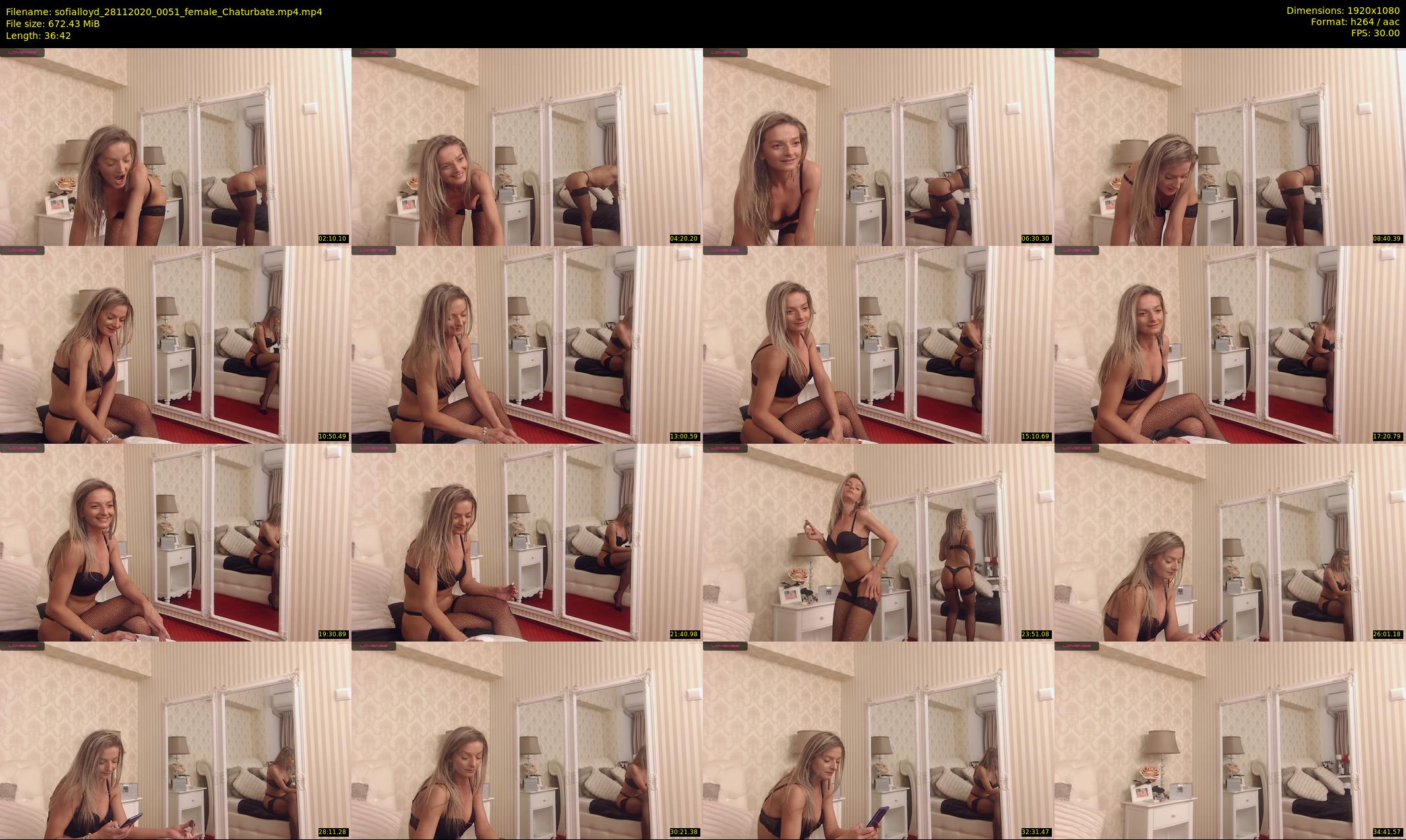 sofialloyd — 37 minute Chaturbate female cam show recording, 1080p, Nov 28, 2020