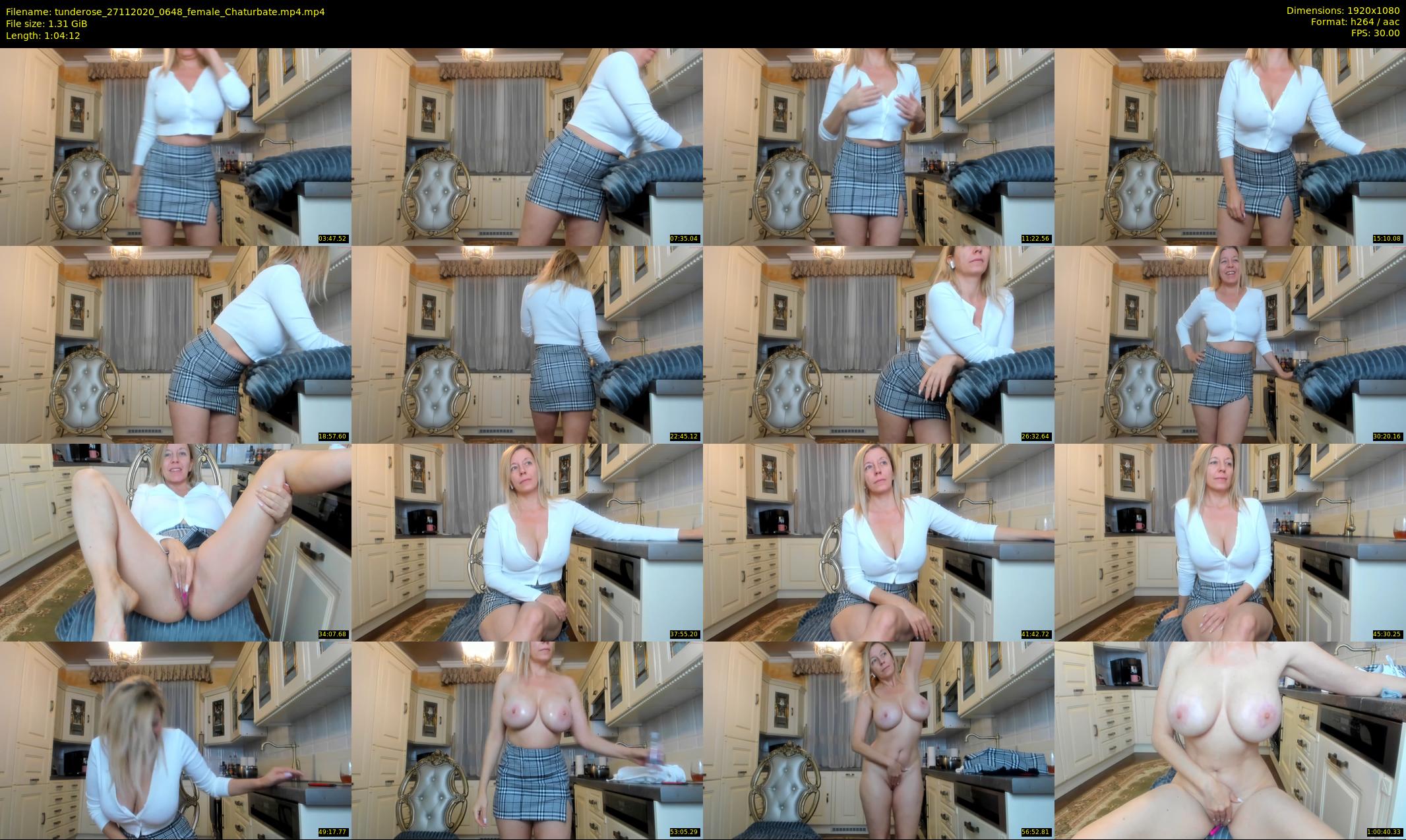 tunderose — 65 minute Chaturbate female cam show recording, 1080p, Nov 27, 2020