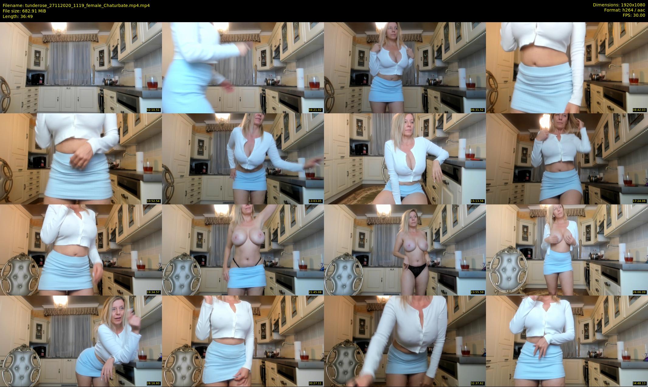 tunderose — 37 minute Chaturbate female cam show recording, 1080p, Nov 27, 2020
