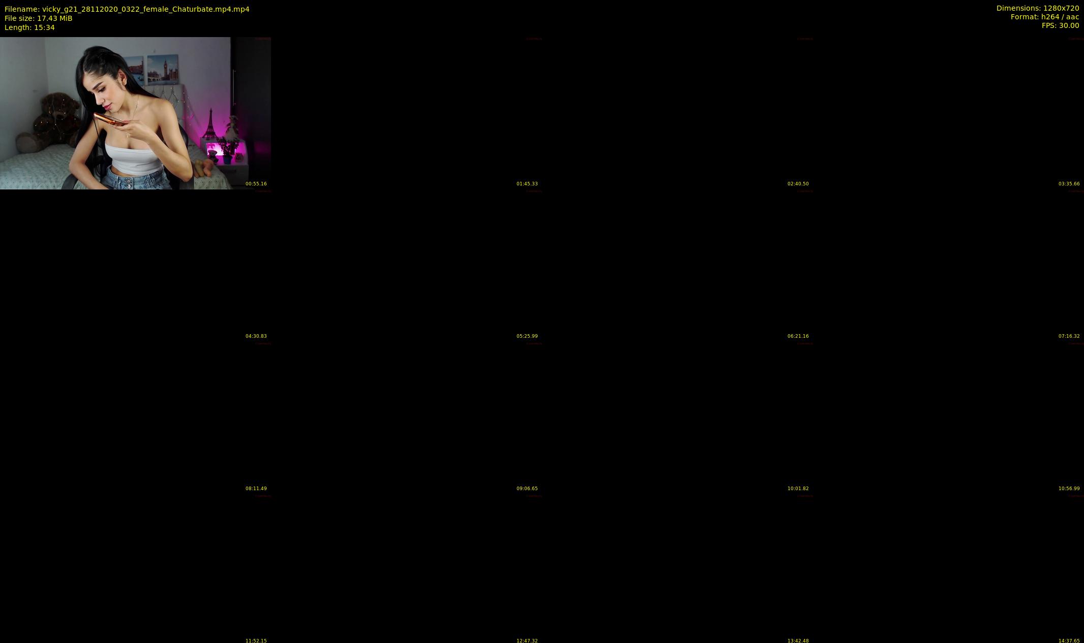 vicky_g21 — 16 minute Chaturbate female cam show recording, 720p, Nov 28, 2020