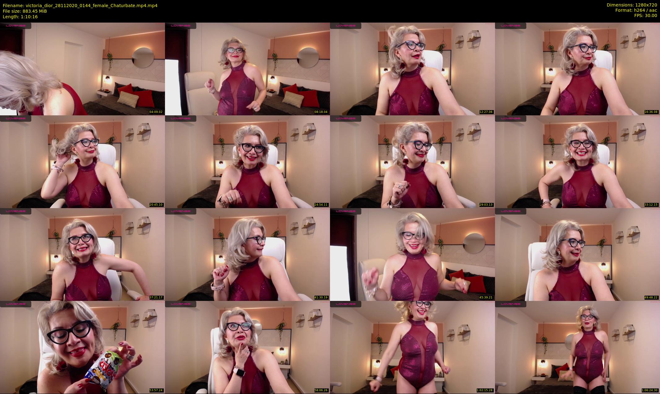 victoria_dior — 71 minute Chaturbate female cam show recording, 720p, Nov 28, 2020