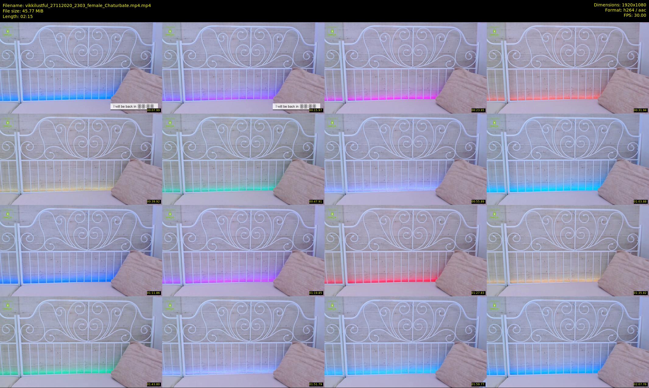 vikkilustful — 3 minute Chaturbate female cam show recording, 1080p, Nov 27, 2020