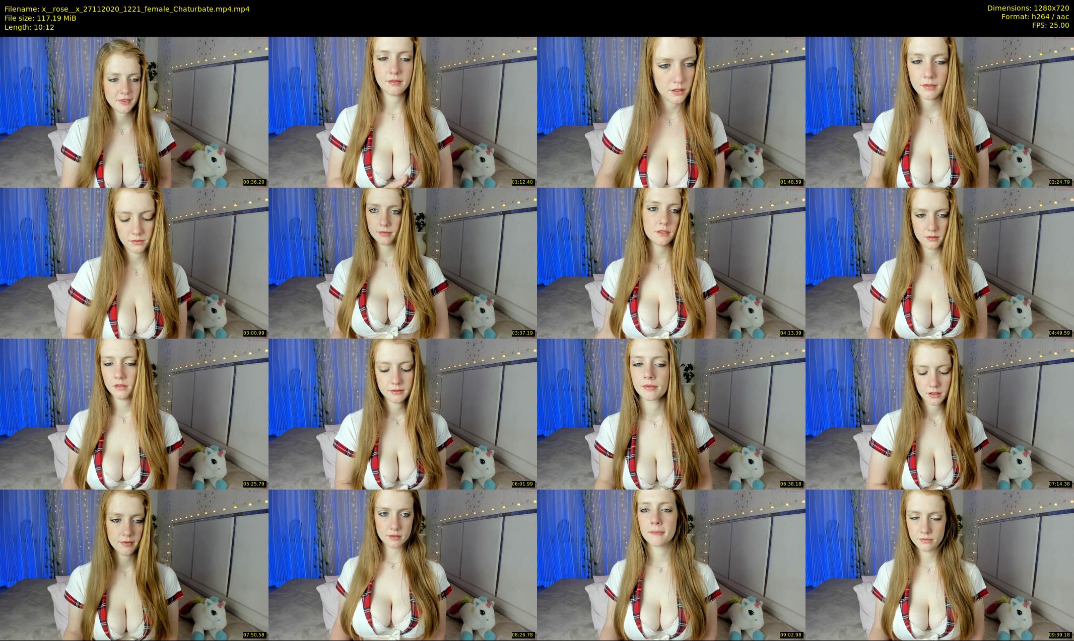 x__rose__x — 11 minute Chaturbate female cam show recording, 720p, Nov 27, 2020