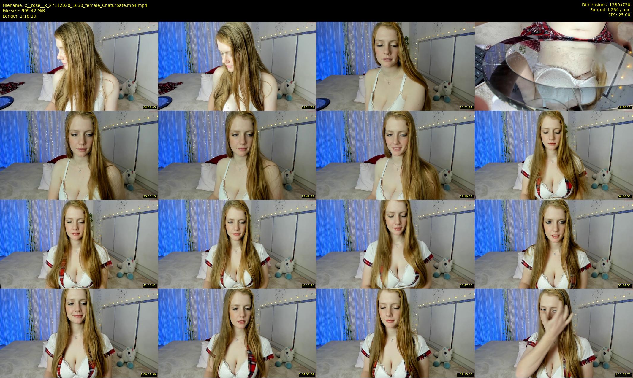 x__rose__x — 79 minute Chaturbate female cam show recording, 720p, Nov 27, 2020