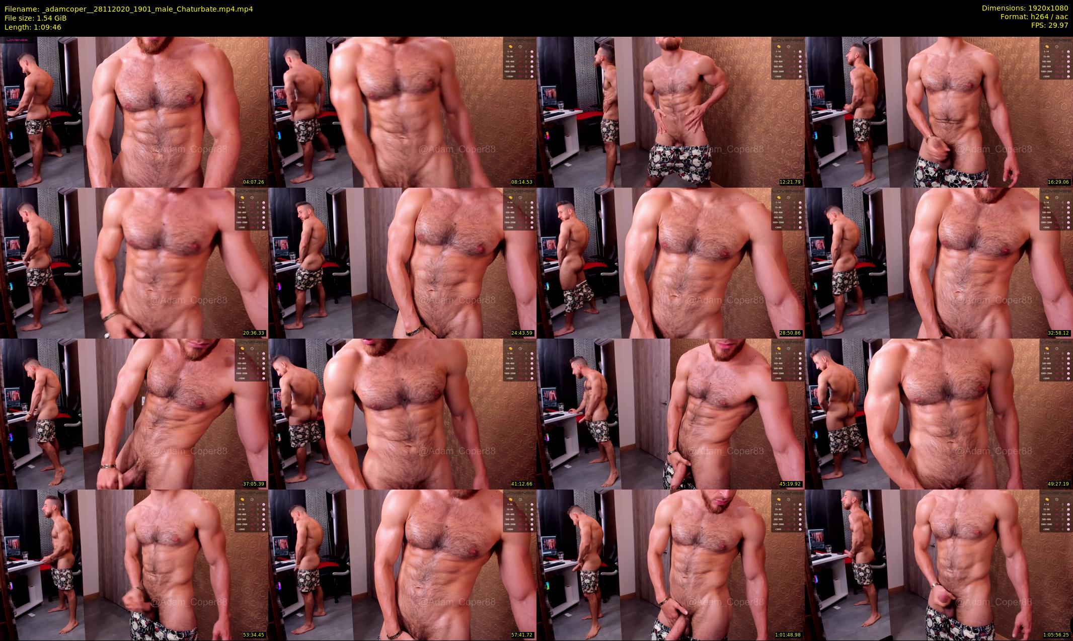 _adamcoper_ — 70 minute Chaturbate male cam show recording, 1080p, Nov 28, 2020