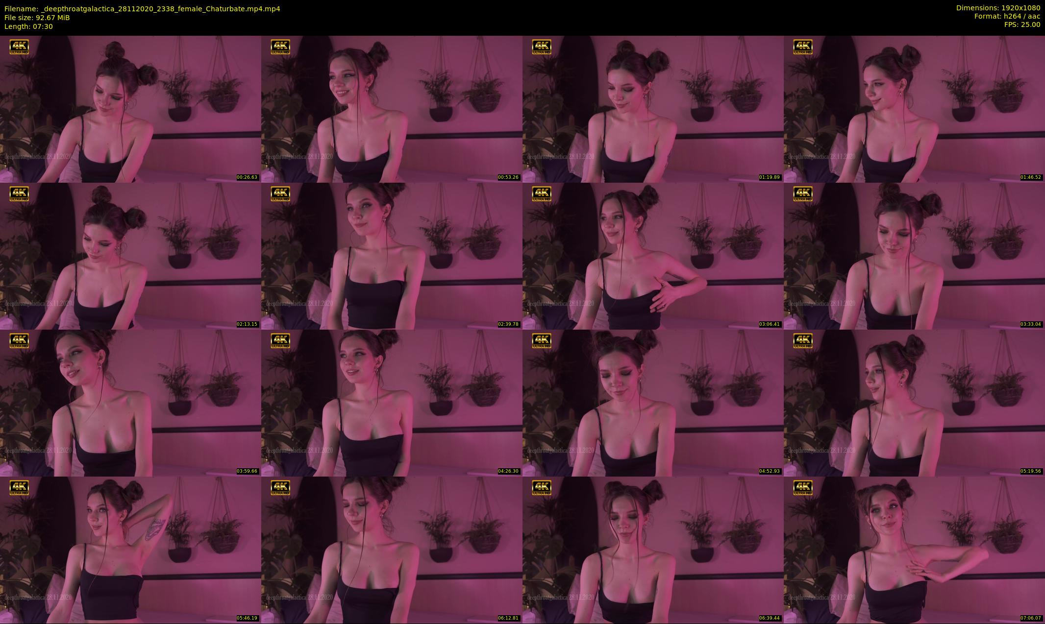 _deepthroatgalactica — 8 minute Chaturbate couple cam show recording, 1080p, Nov 28, 2020