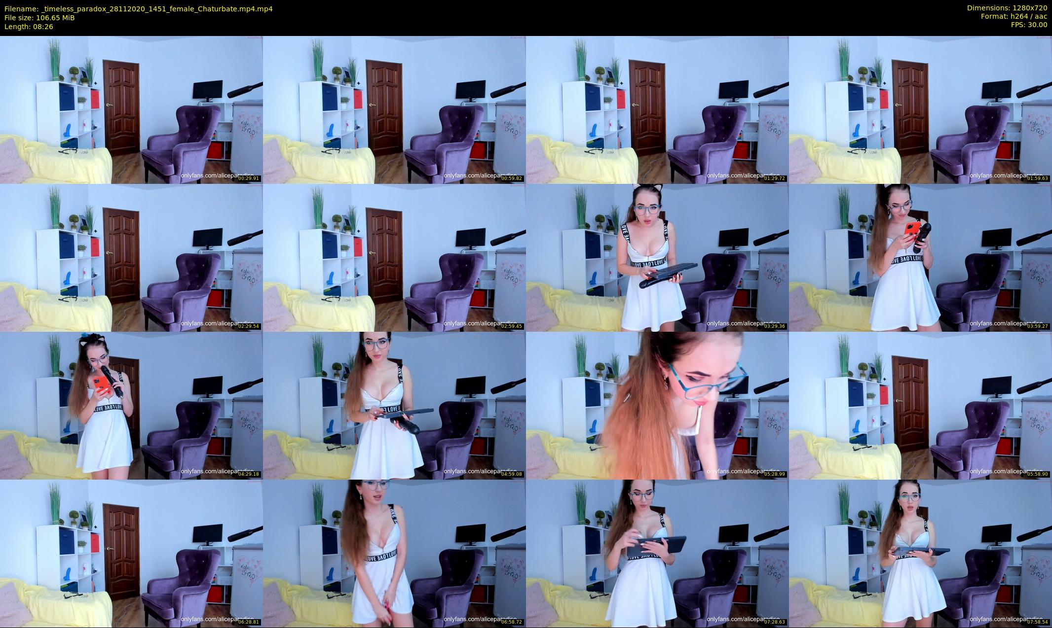 _timeless_paradox — 9 minute Chaturbate female cam show recording, 720p, Nov 28, 2020