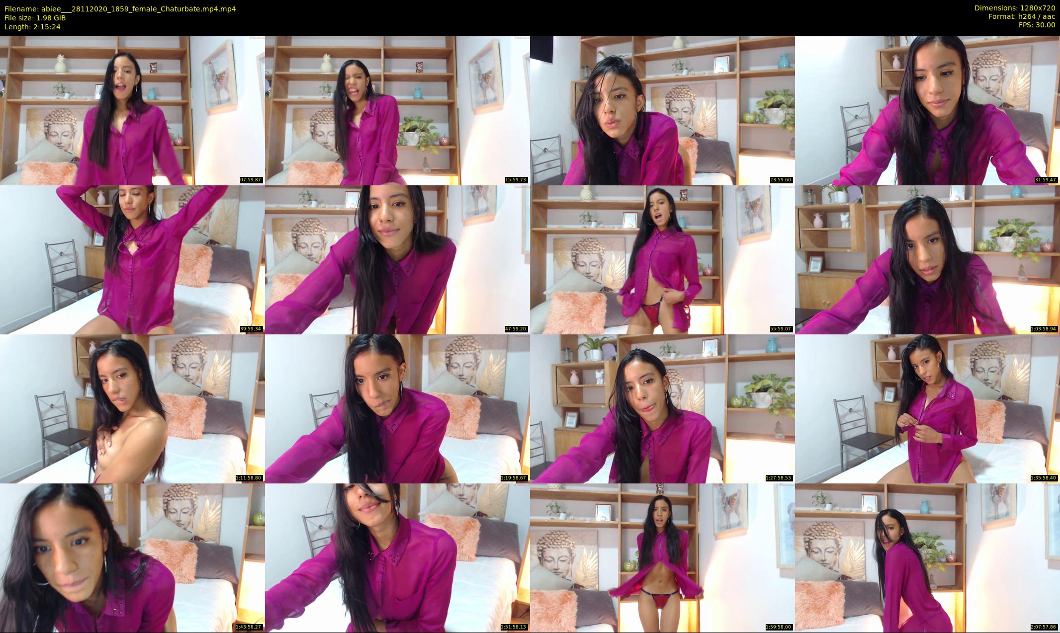 abiee__ — 136 minute Chaturbate female cam show recording, 720p, Nov 28, 2020
