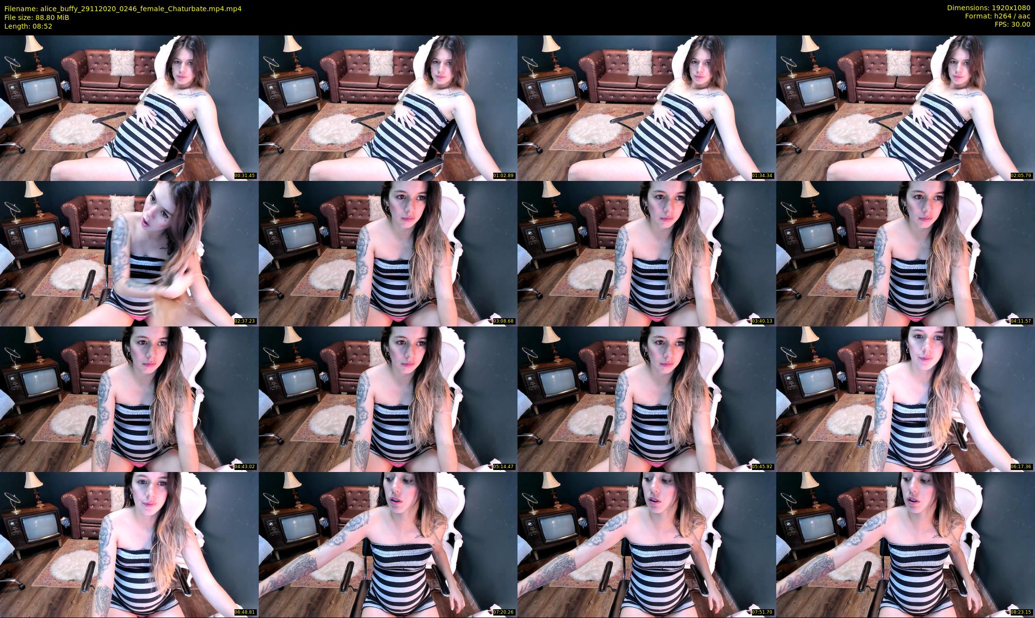 alice_buffy — 9 minute Chaturbate female cam show recording, 1080p, Nov 29, 2020