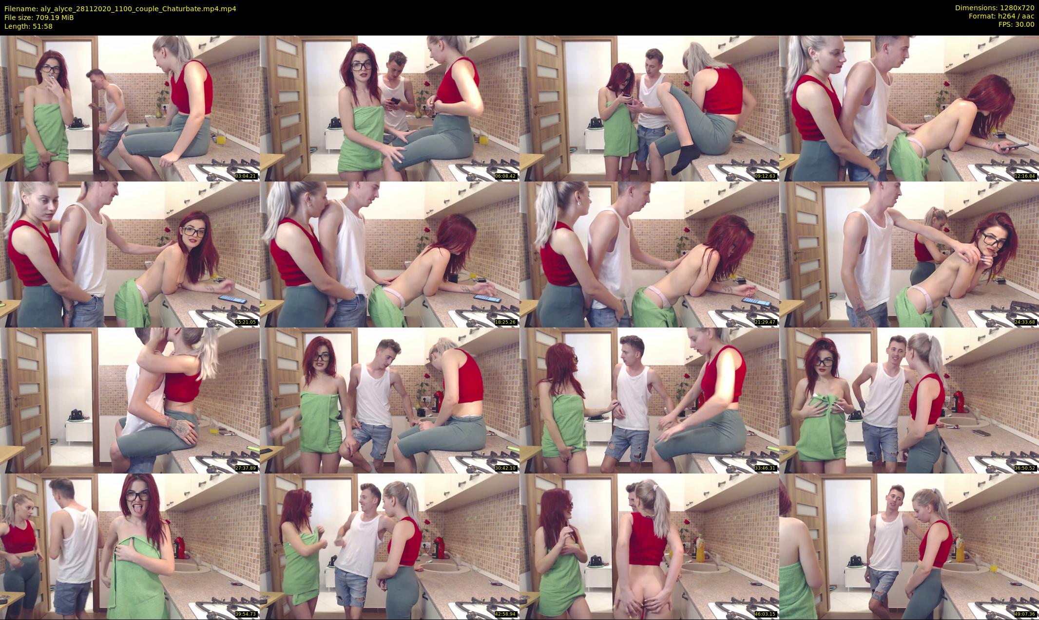 aly_alyce — 52 minute Chaturbate female cam show recording, 720p, Nov 28, 2020