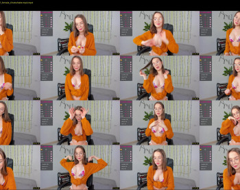 amilia4u — 9 minute Chaturbate female cam show recording, 720p, Nov 28, 2020
