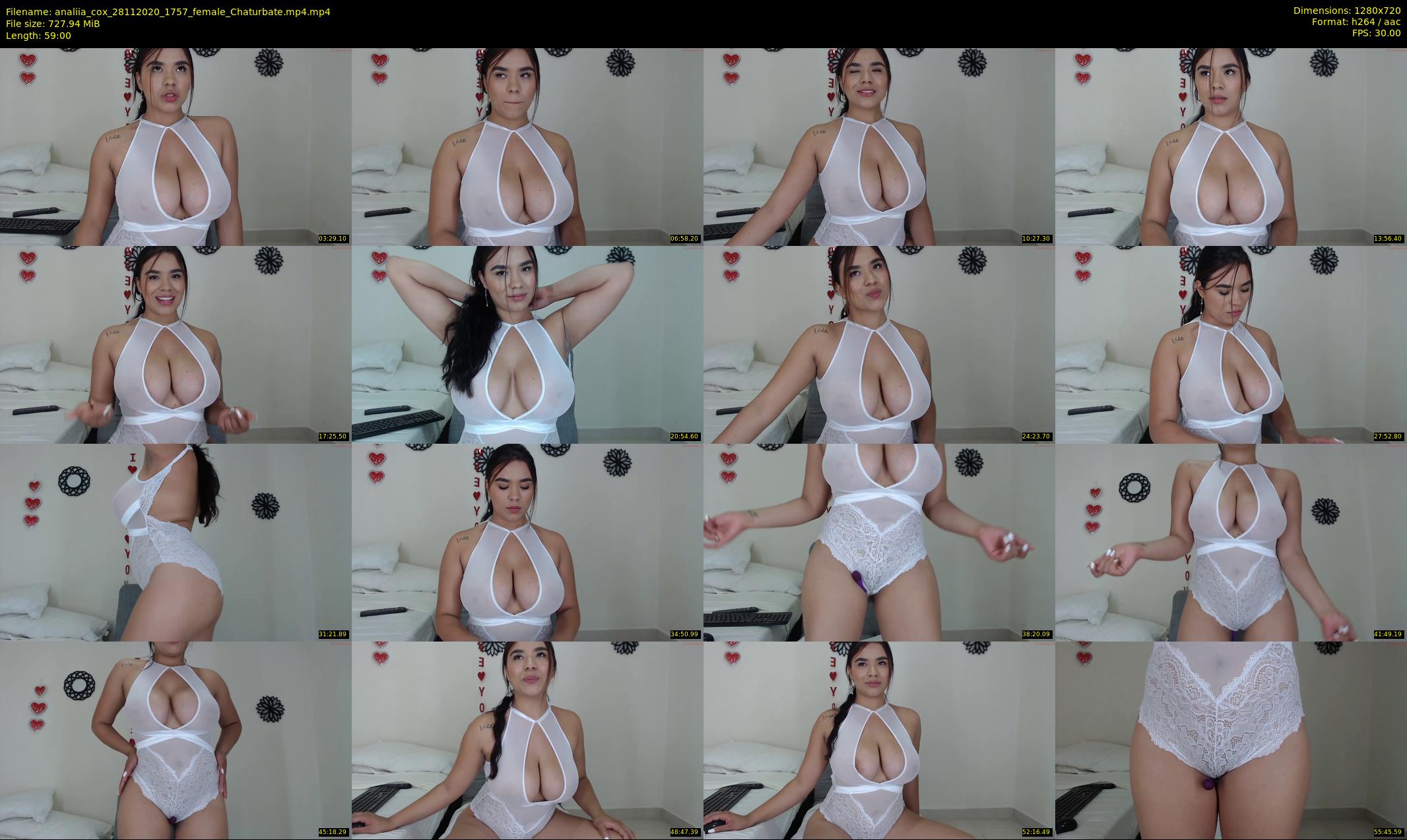 analiia_cox — 59 minute Chaturbate female cam show recording, 720p, Nov 28, 2020