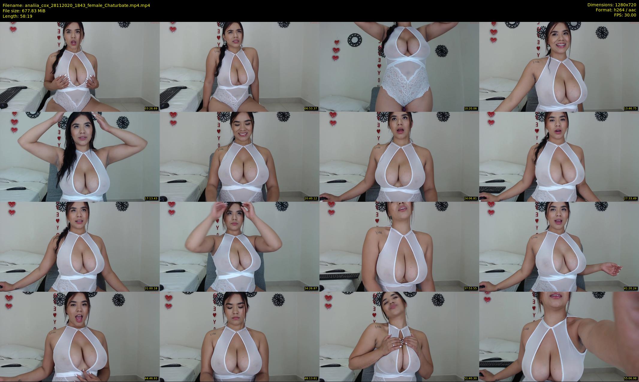 analiia_cox — 59 minute Chaturbate female cam show recording, 720p, Nov 28, 2020
