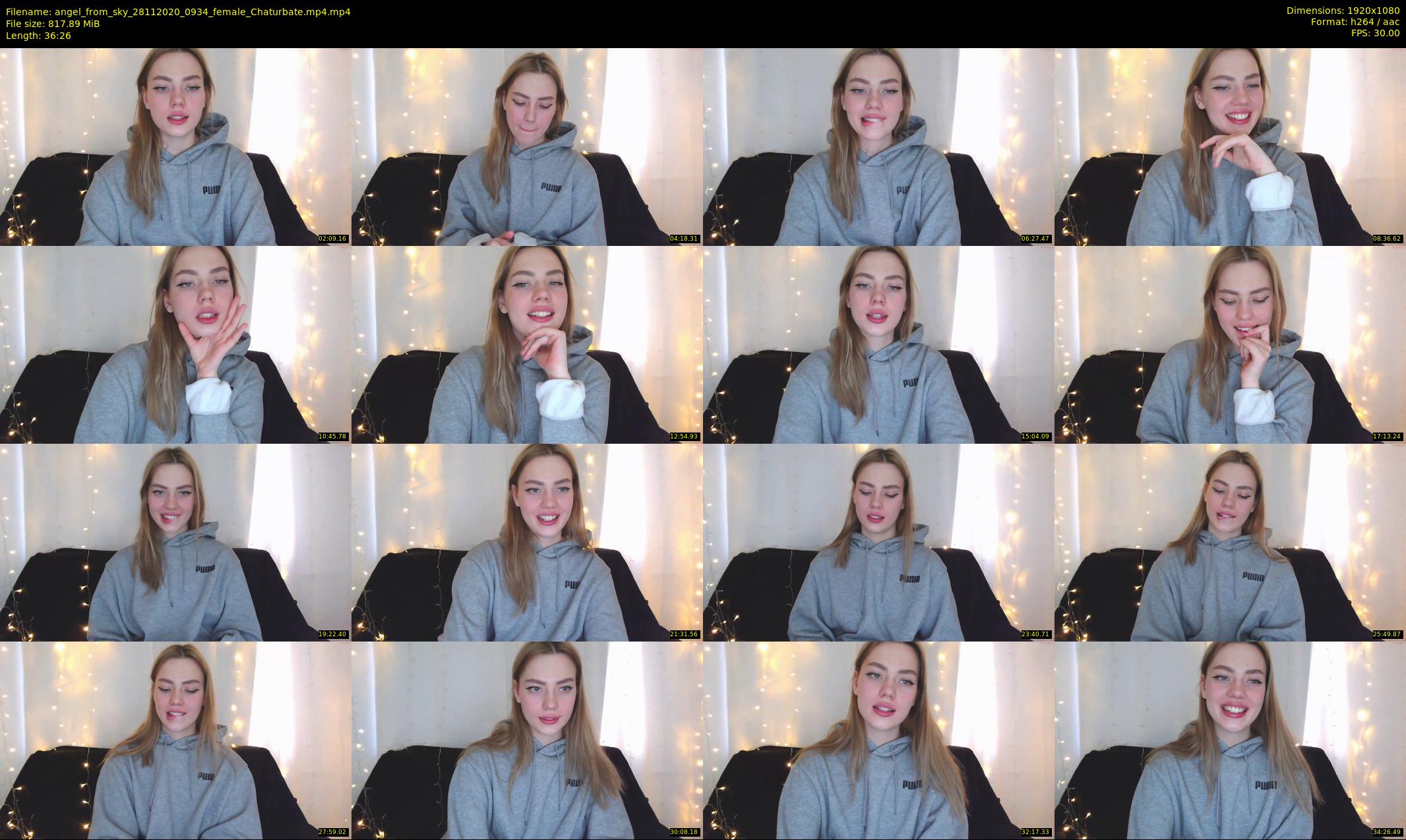 angel_from_sky — 37 minute Chaturbate female cam show recording, 1080p, Nov 28, 2020