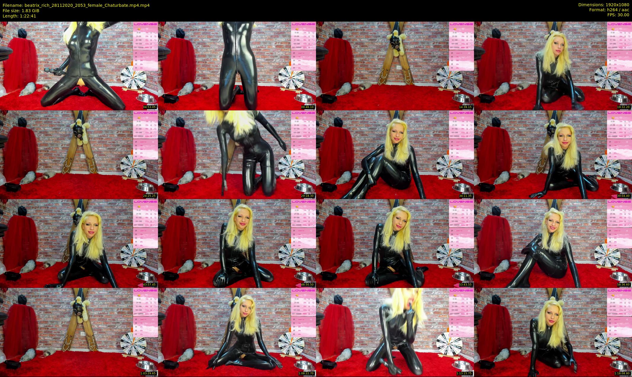 beatrix_rich — 83 minute Chaturbate female cam show recording, 1080p, Nov 28, 2020