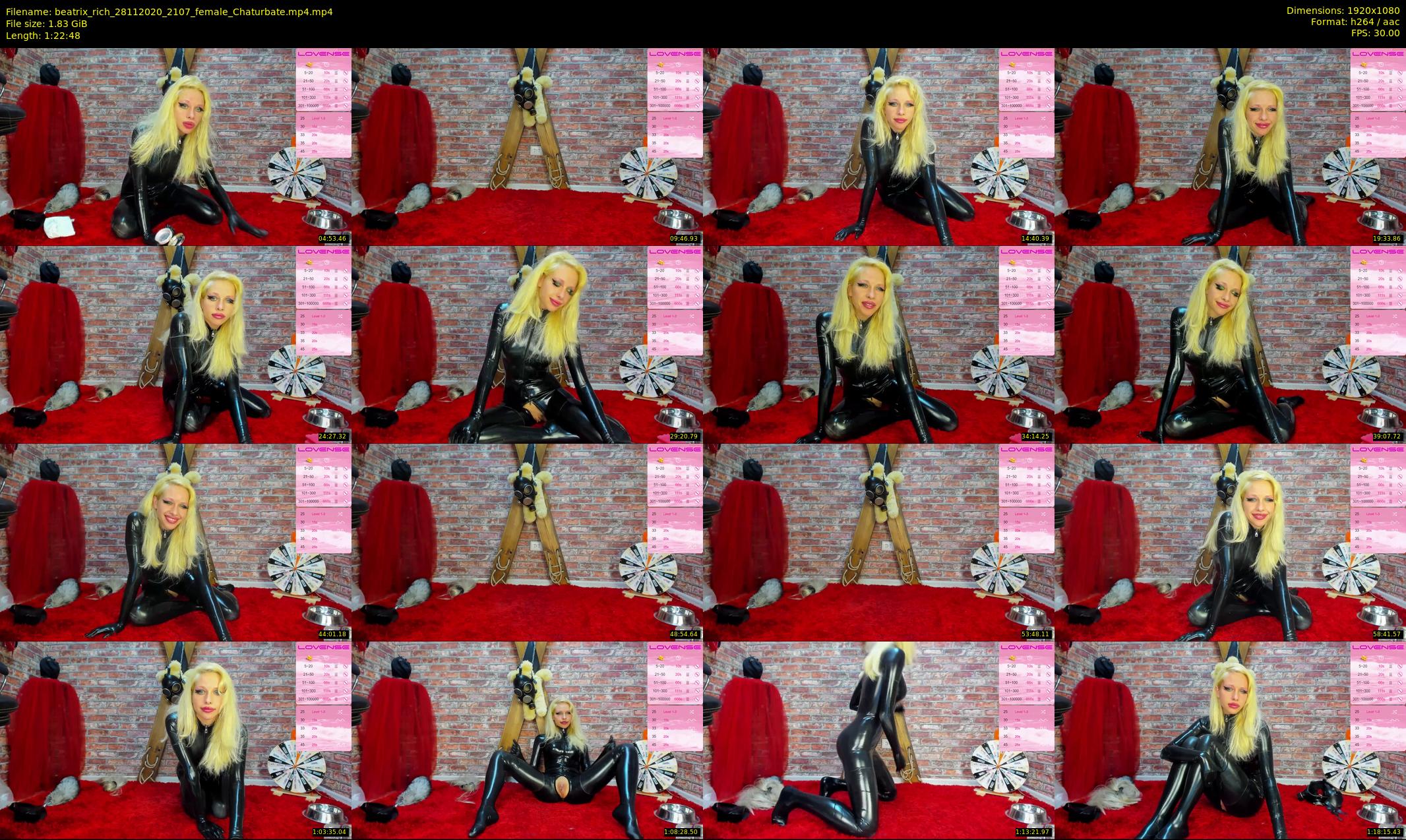 beatrix_rich — 83 minute Chaturbate female cam show recording, 1080p, Nov 28, 2020