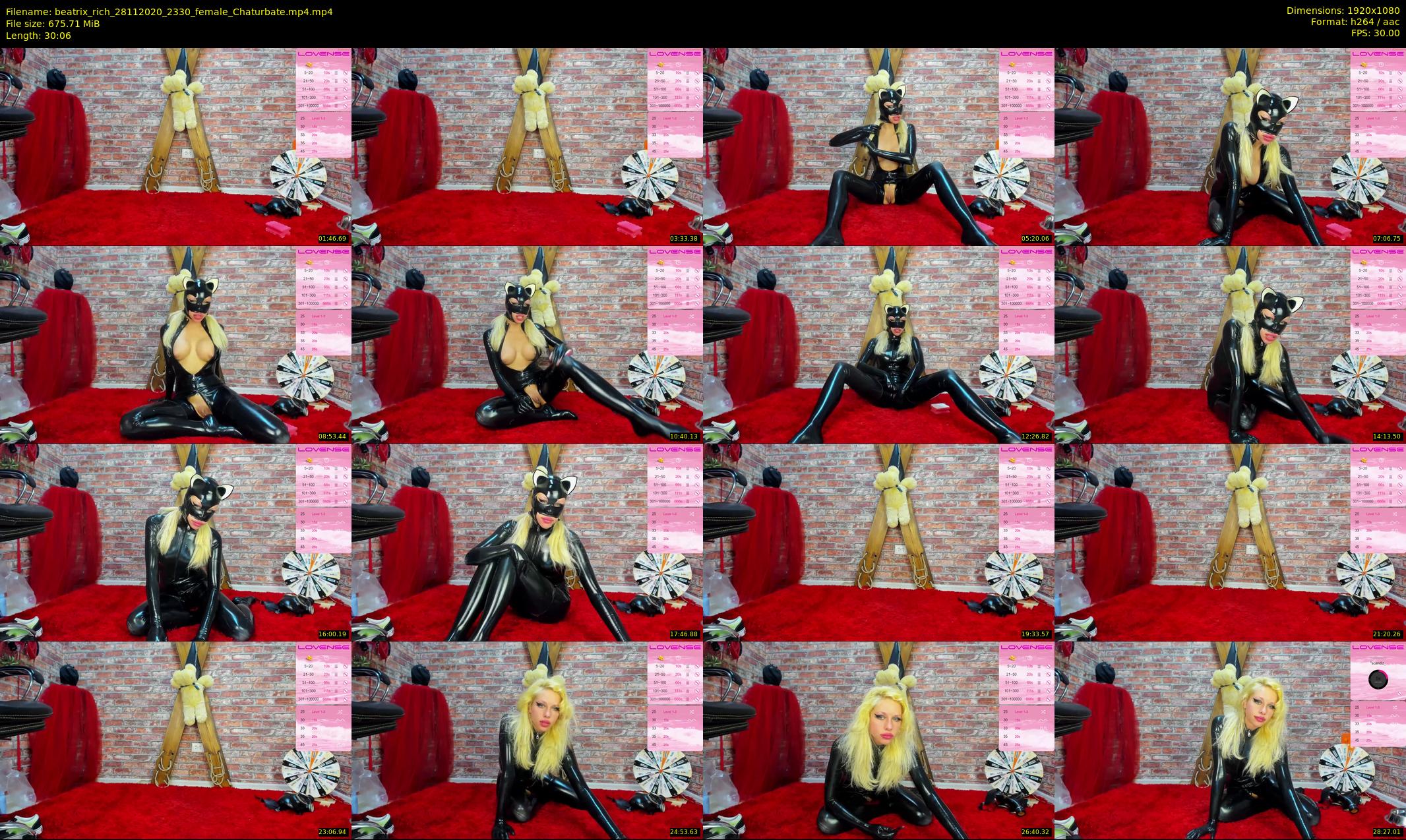 beatrix_rich — 31 minute Chaturbate female cam show recording, 1080p, Nov 28, 2020