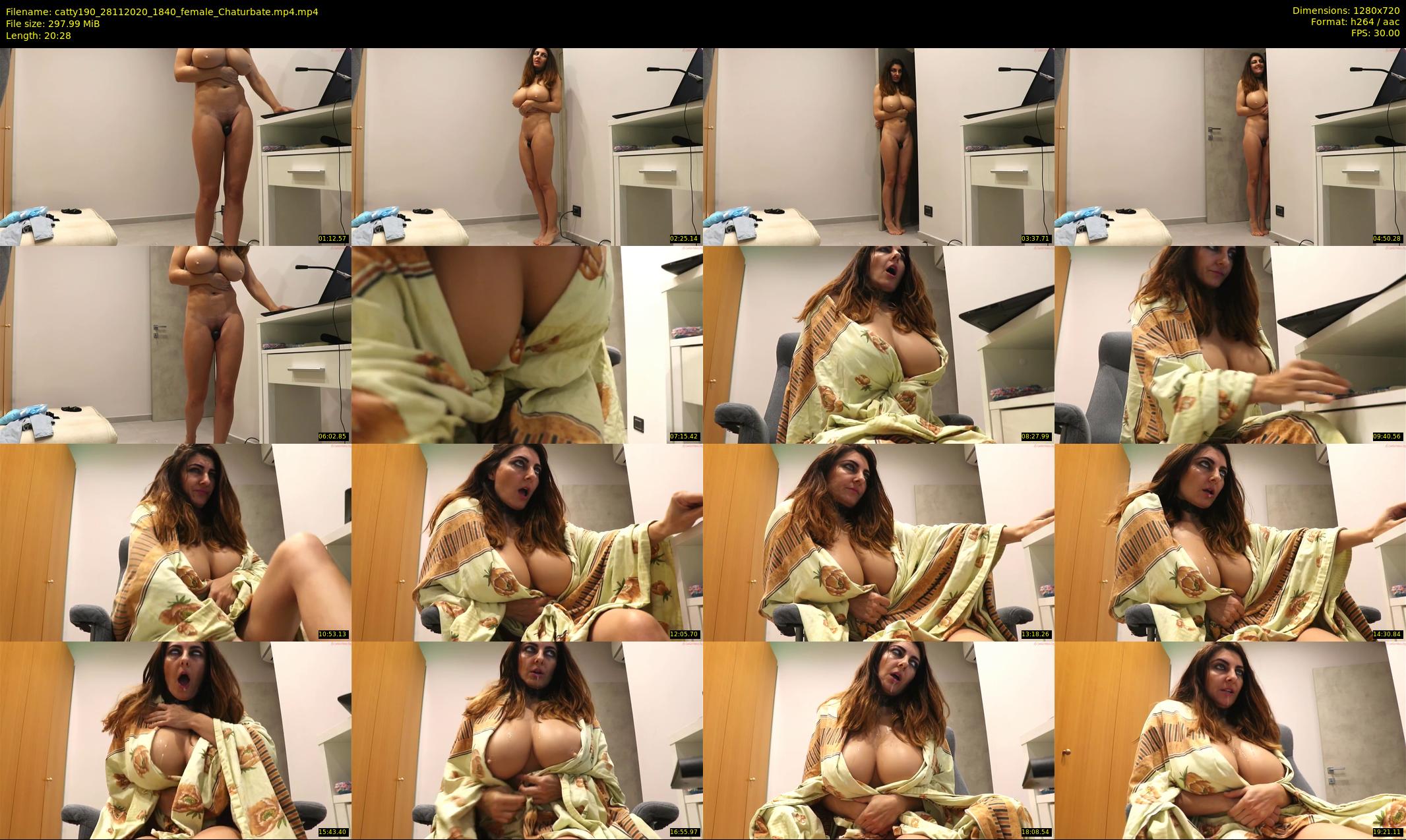 catty190 — 21 minute Chaturbate female cam show recording, 720p, Nov 28, 2020