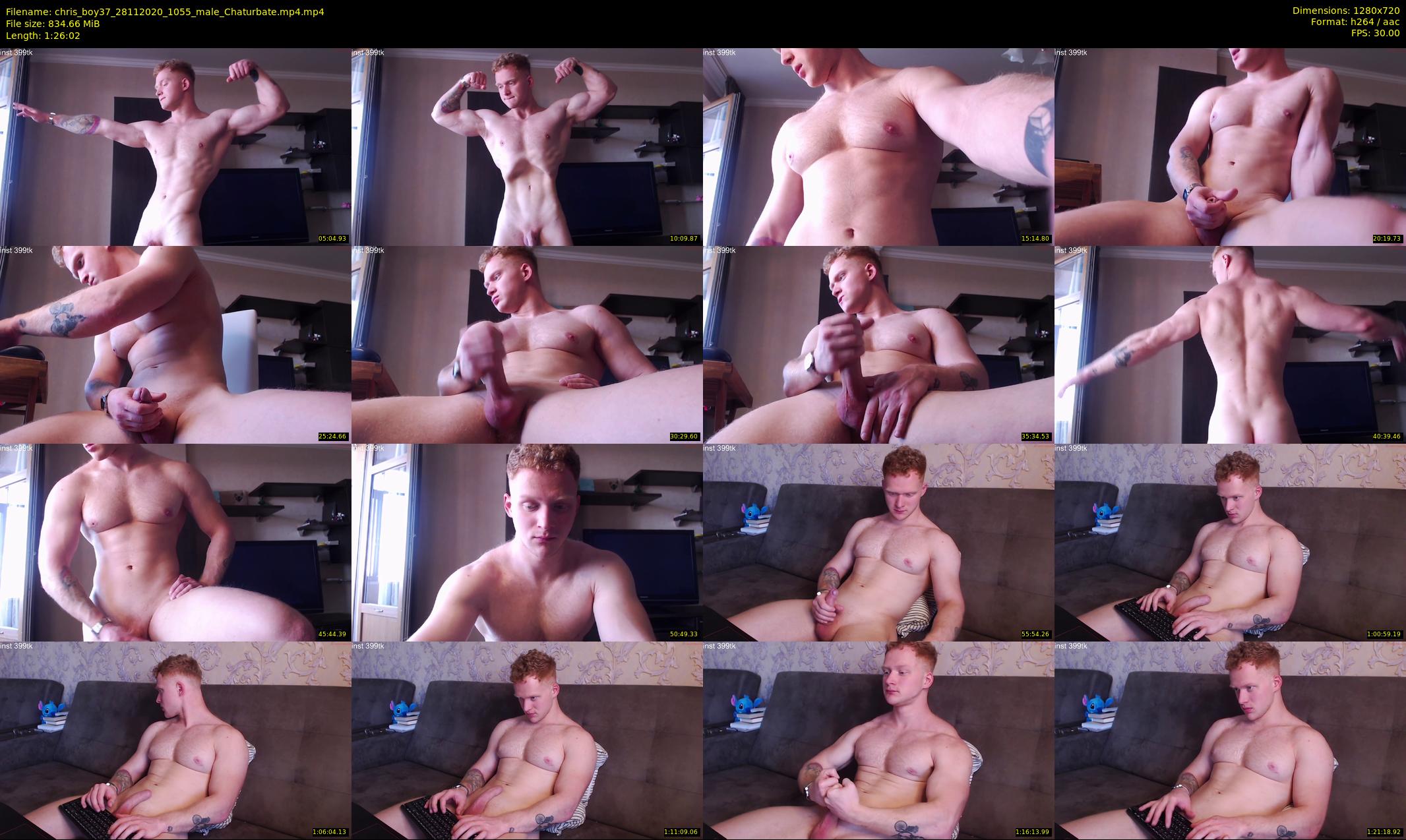chris_boy37 — 87 minute Chaturbate male cam show recording, 720p, Nov 28, 2020