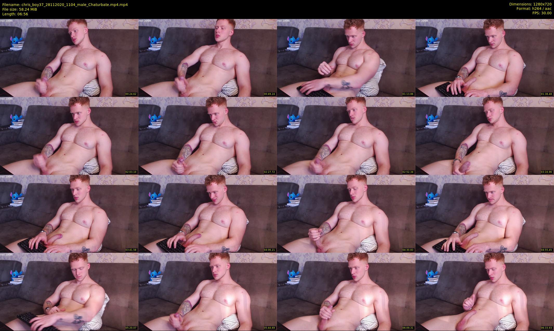 chris_boy37 — 7 minute Chaturbate male cam show recording, 720p, Nov 28, 2020