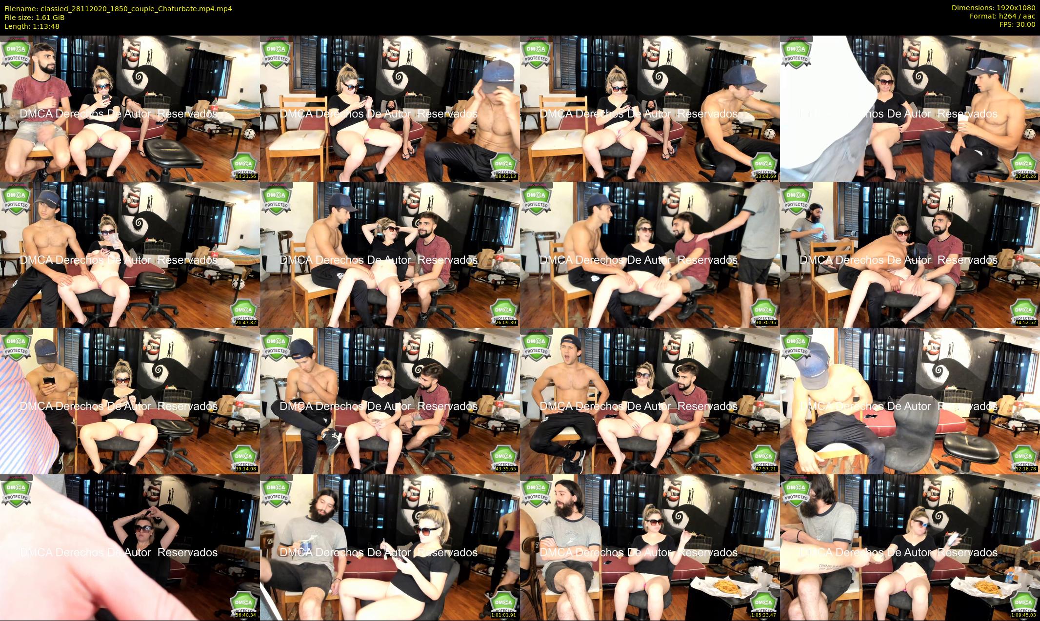 classied — 74 minute Chaturbate male cam show recording, 1080p, Nov 28, 2020