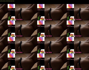 crazzy_cherry — 34 minute Chaturbate female cam show recording, 1080p, Nov 27, 2020