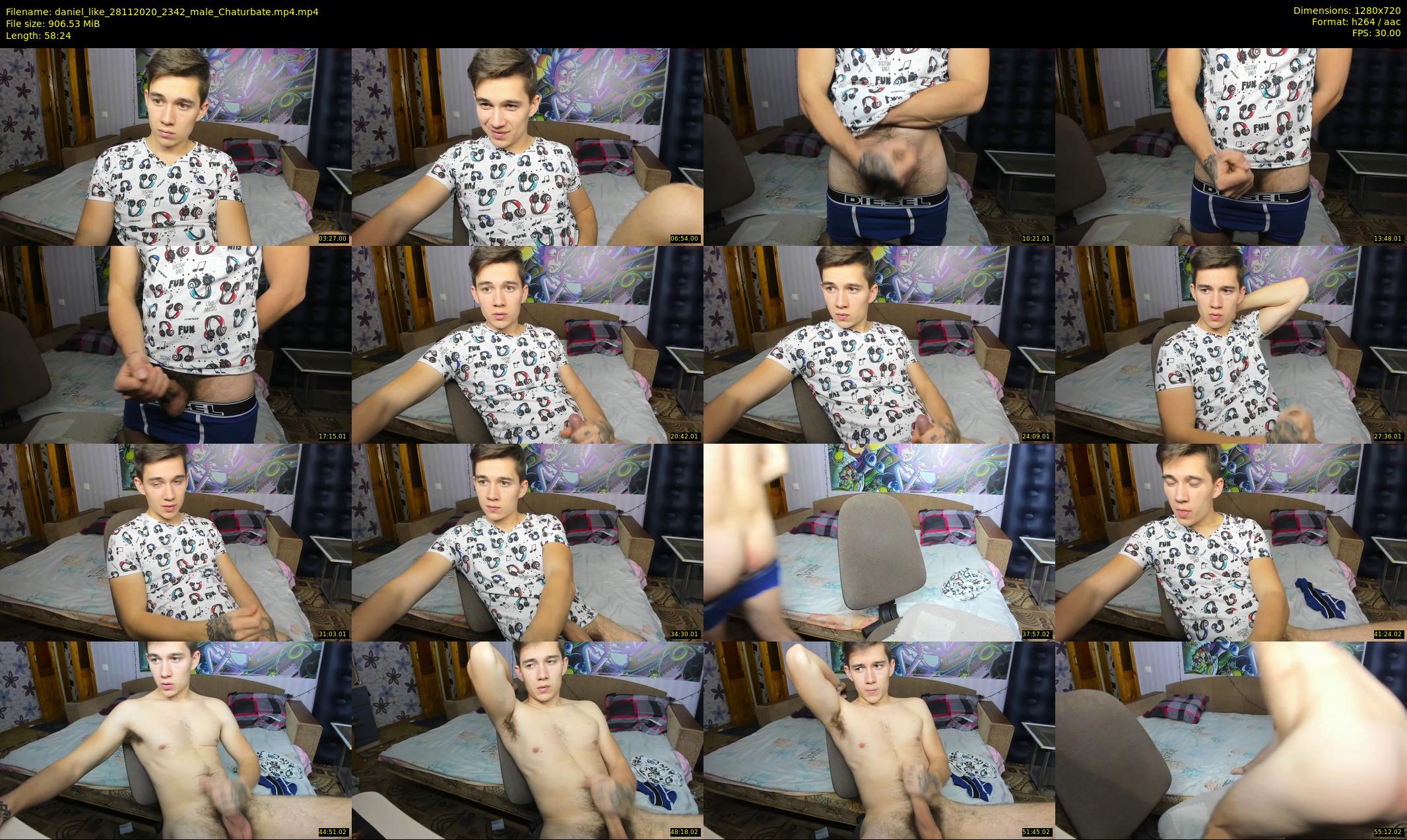 daniel_like — 59 minute Chaturbate male cam show recording, 720p, Nov 28, 2020