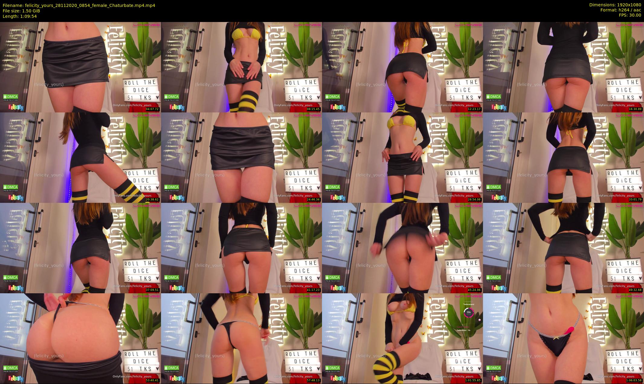 felicity_yours — 70 minute Chaturbate female cam show recording, 1080p, Nov 28, 2020