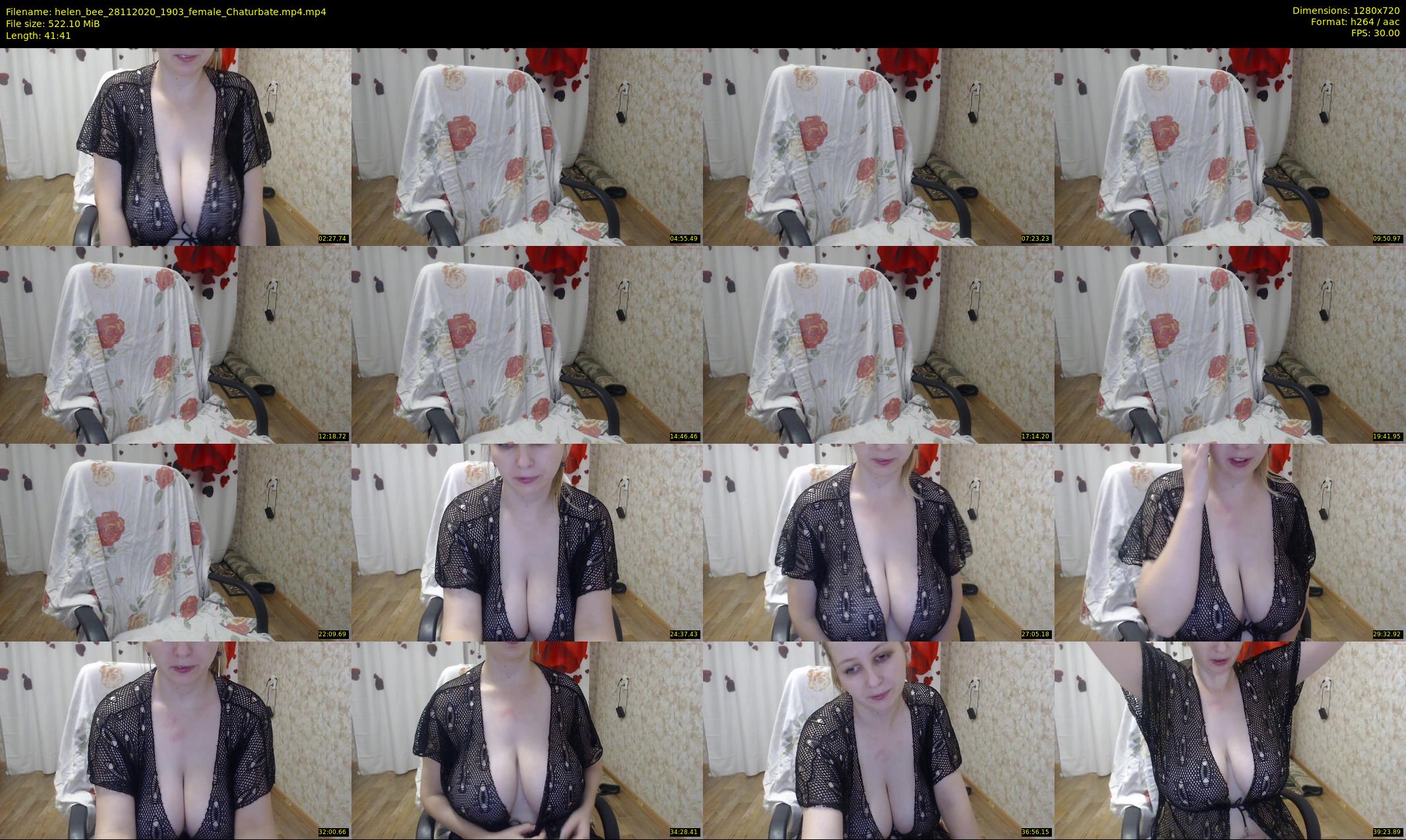 helen_bee — 42 minute Chaturbate female cam show recording, 720p, Nov 28, 2020